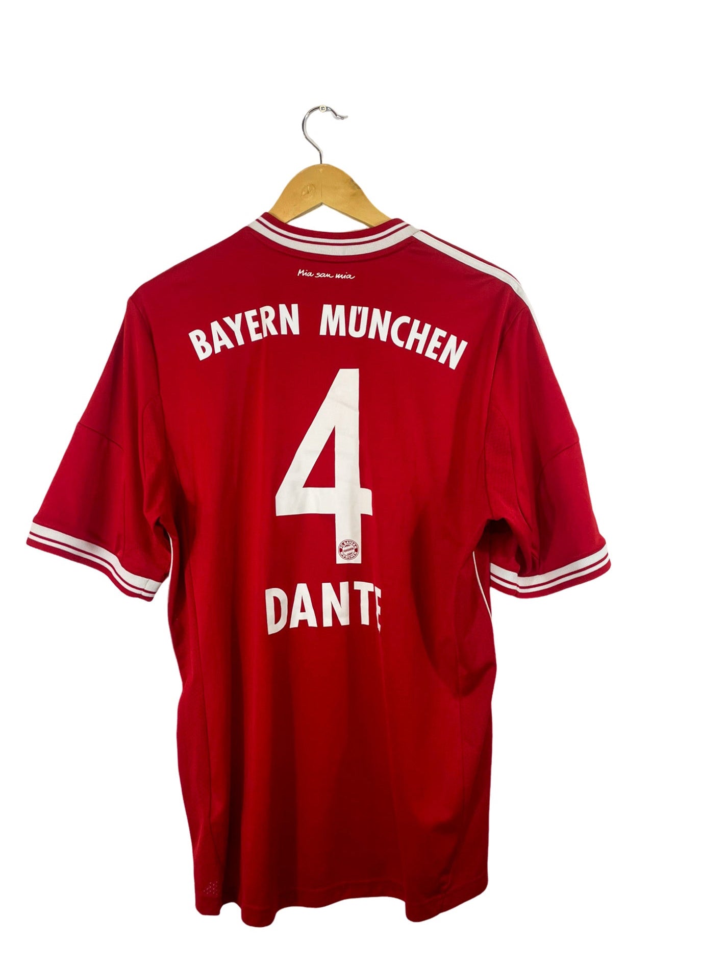 2013/2014 – Maillot Bayern Munich domicile [#4 Dante] Adidas – L