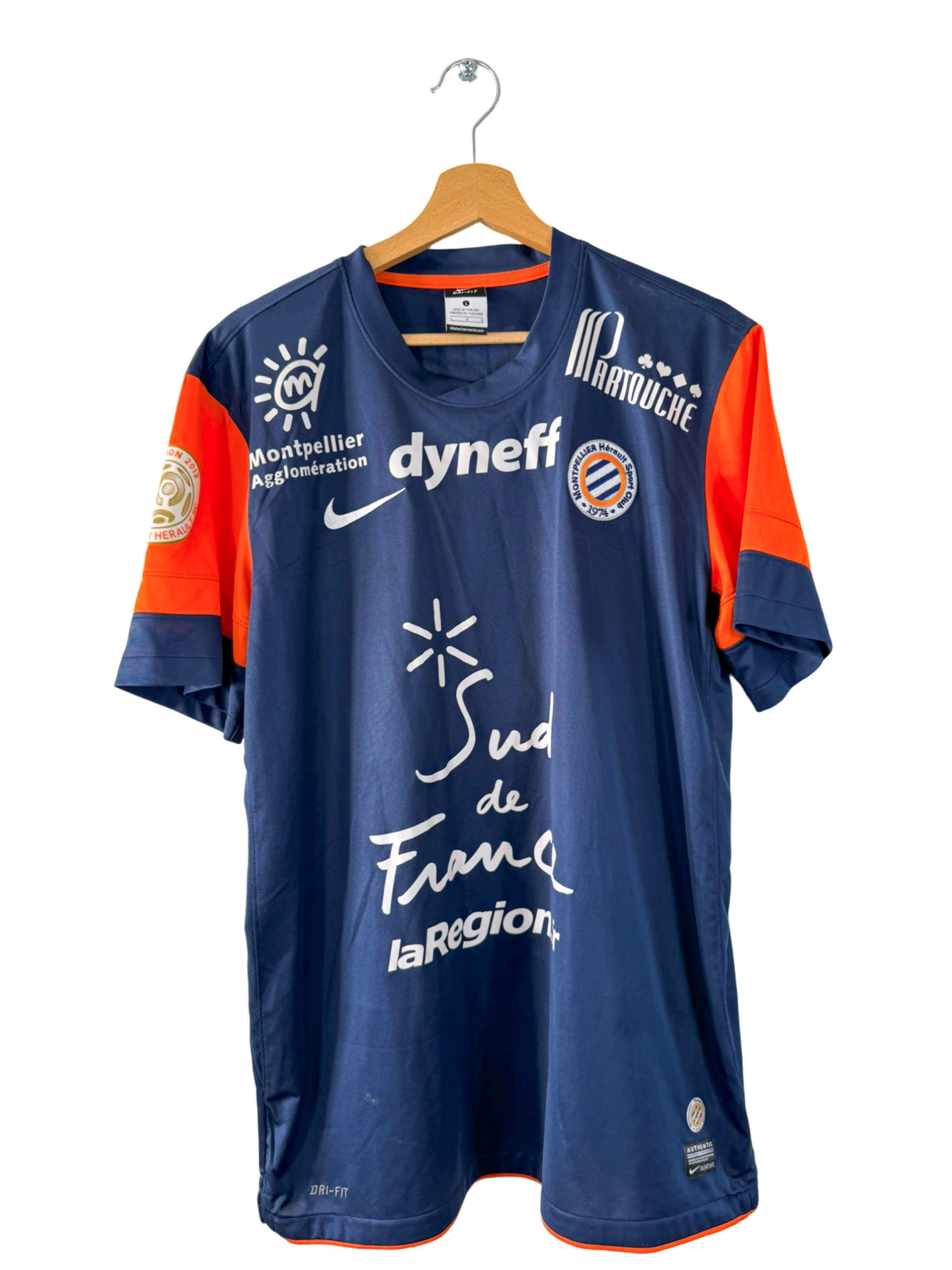 2012/2013 - Camiseta local del Montpellier [#11 Herrera] Nike - Talla L