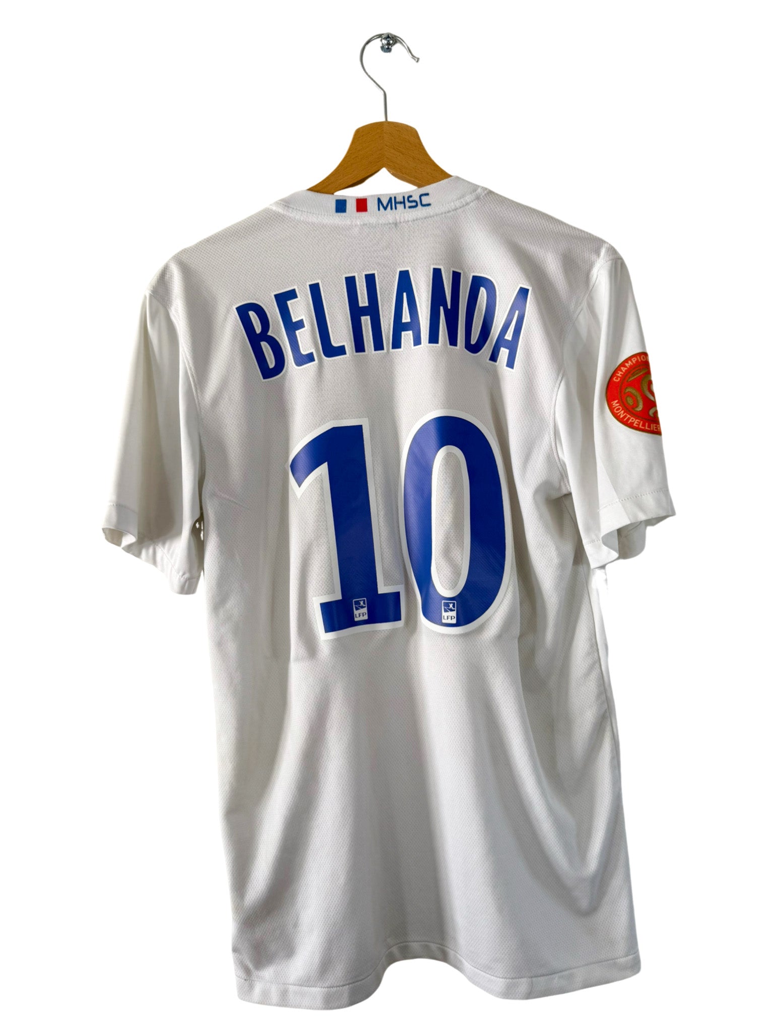2012/2013 - Camiseta de visitante del Montpellier [#10 Belhanda] Nike - Talla S