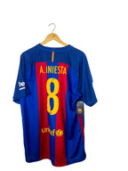 2016/2017 – Maillot FC Barcelone domicile [#8 Iniesta] – XL