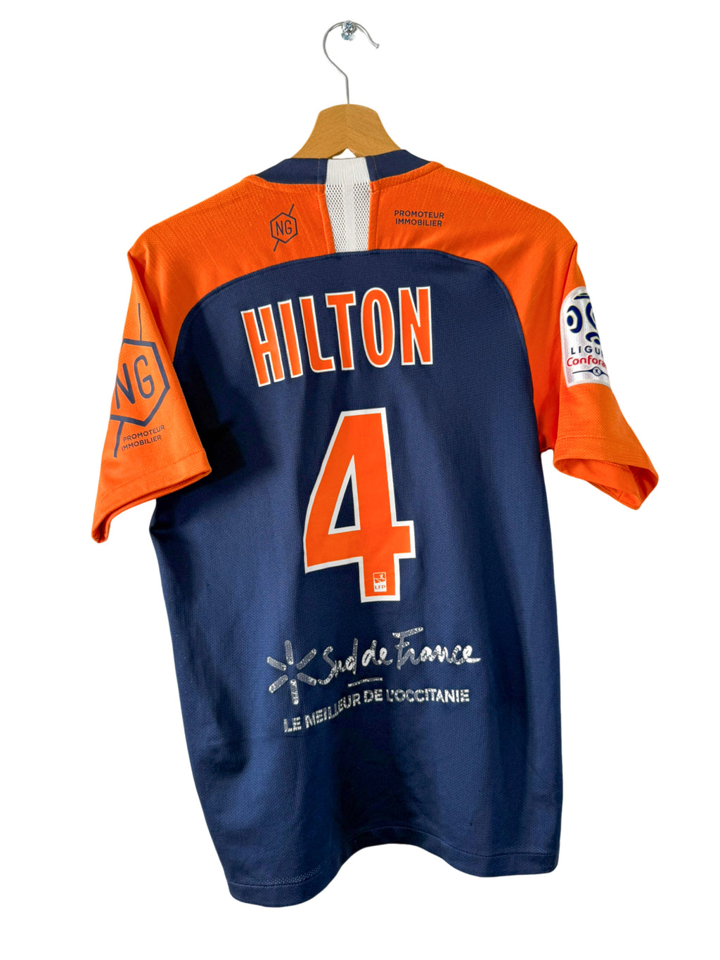 2019/2020 - Maillot Montpellier domicile [#4 Hilton] - S