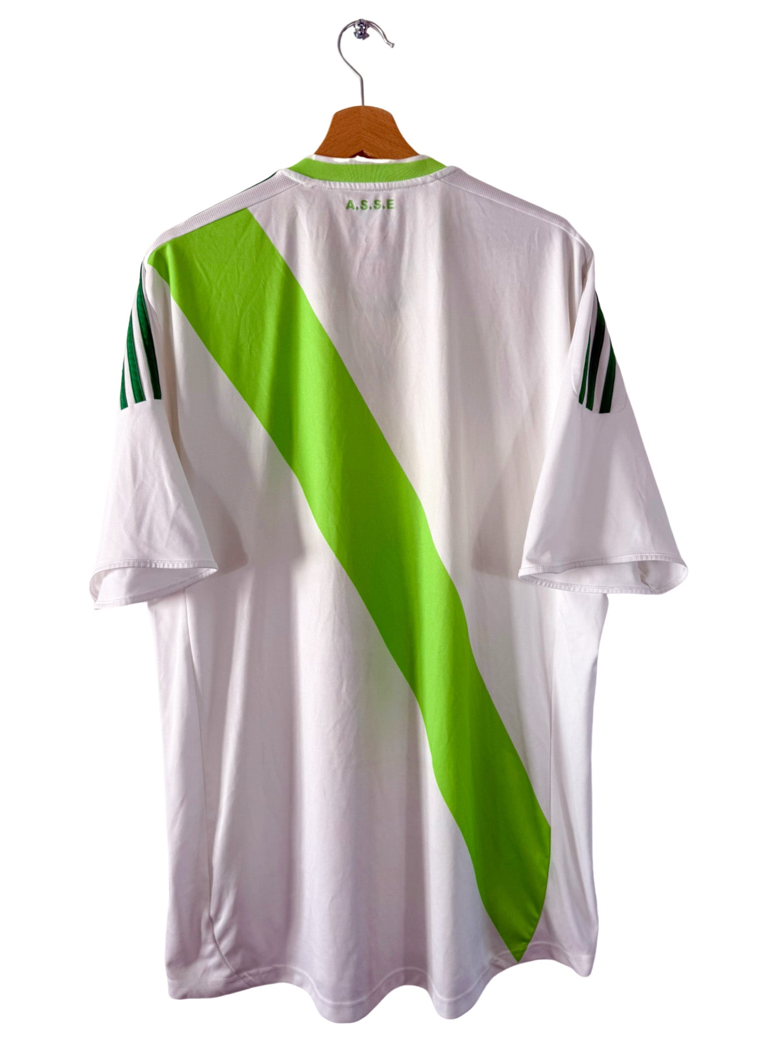 2009/2010 - Camiseta de visitante del AS Saint-Étienne Adidas - Talla XL