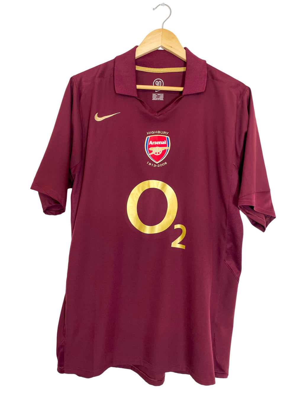 2005/2006 - Camiseta visitante del Arsenal [#14 Henry] - L