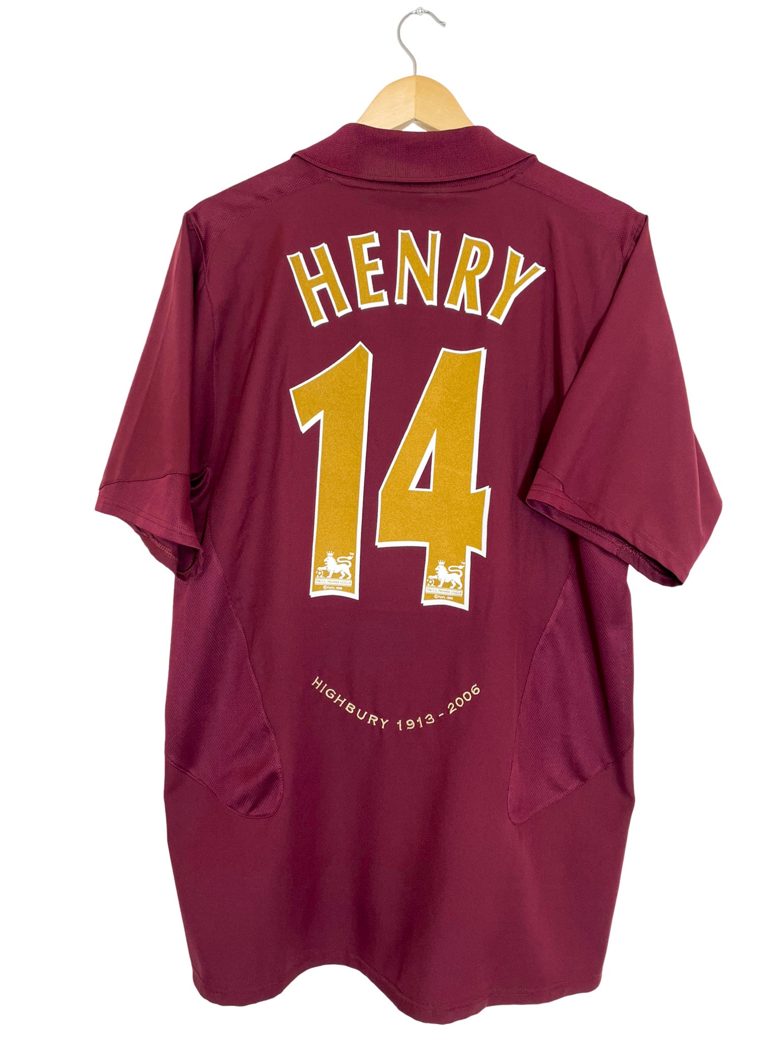2005/2006 - Maillot Arsenal extérieur [#14 Henry] - L
