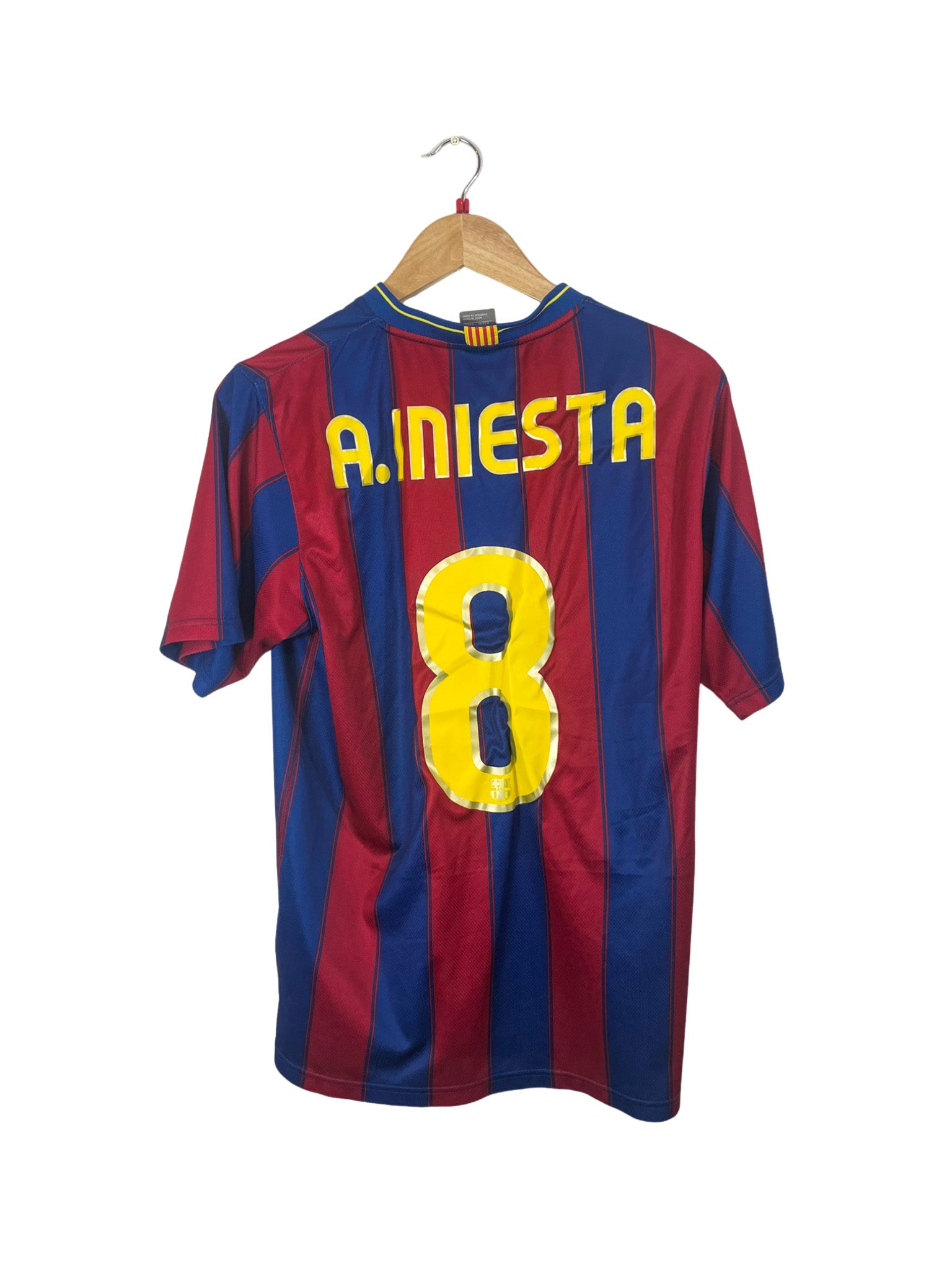 2009/2010 – Maillot FC Barcelone domicile [#8 Iniesta] Nike - M