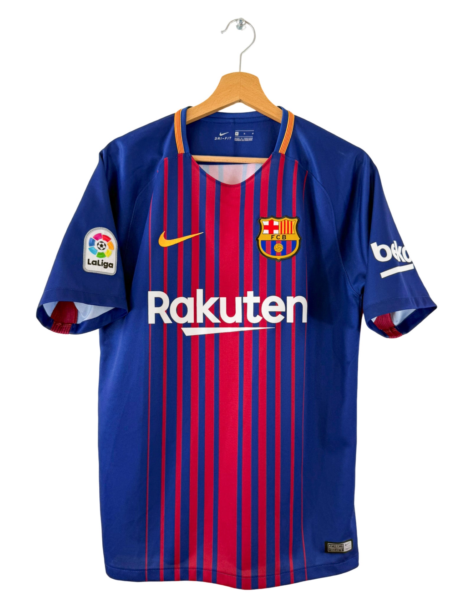2017/2018 - Camiseta local del FC Barcelona [#17 GRIEZMANN] Nike *Nuevo* - Talla M