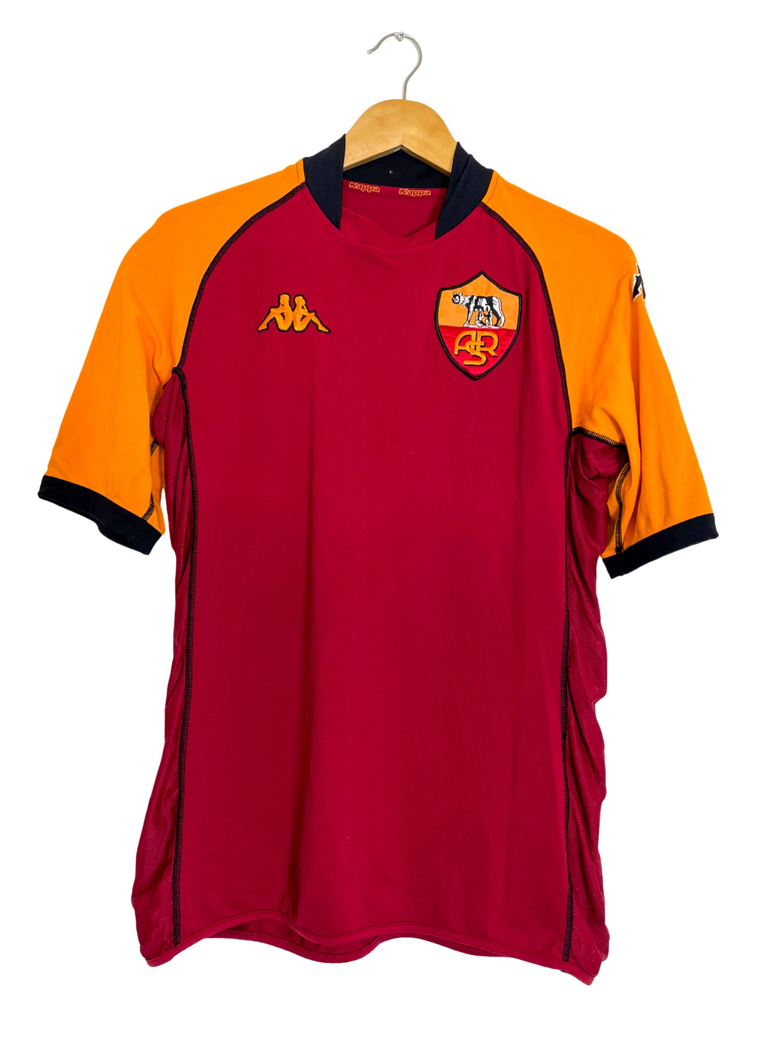 2002/2003 – AS Roma home shirt [#33 Batistuta] - L – Vista