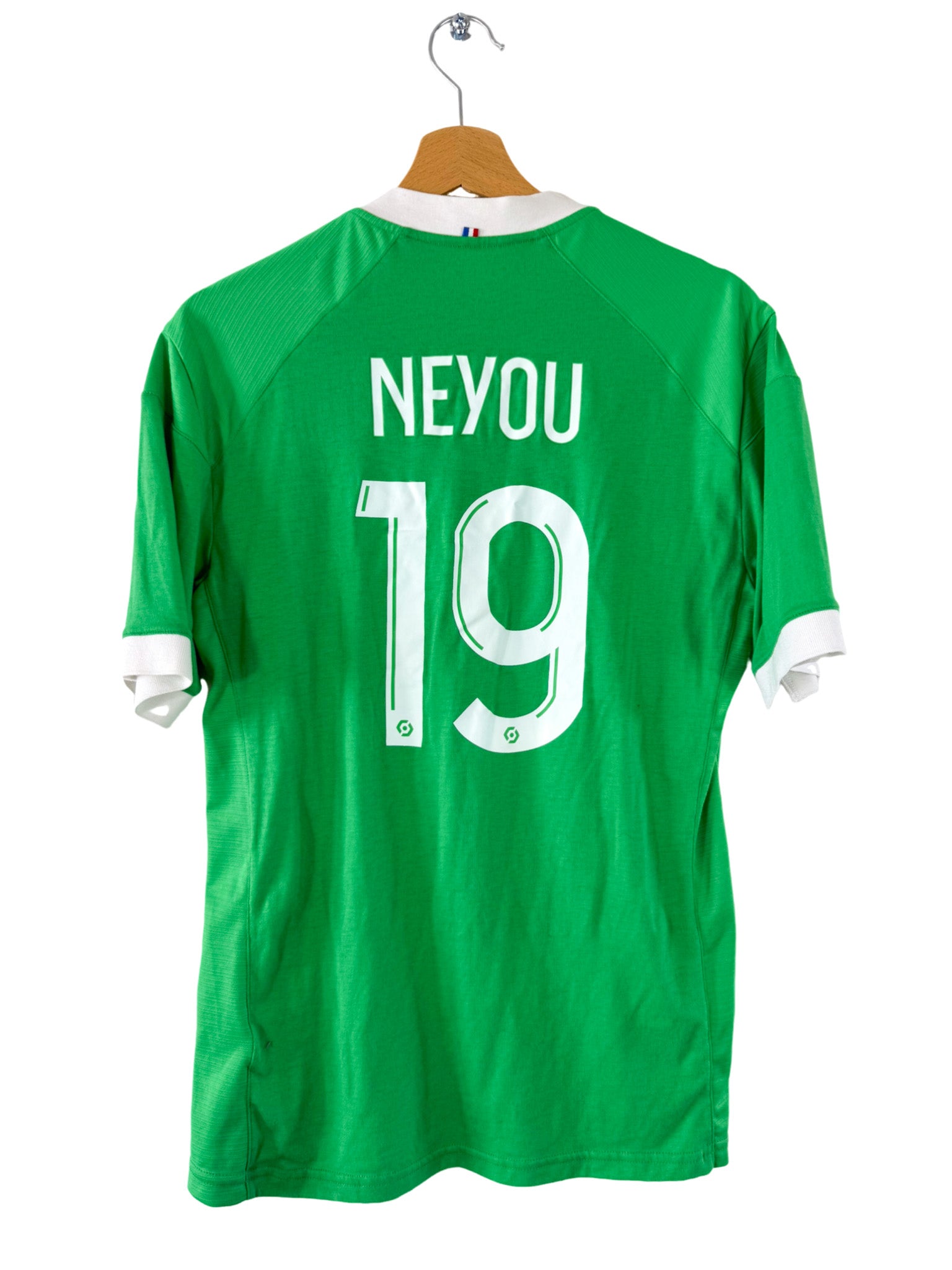 2020/2021 - Camiseta de local del AS Saint-Étienne [#19 Neyou] Le Coq Sportif - Talla M