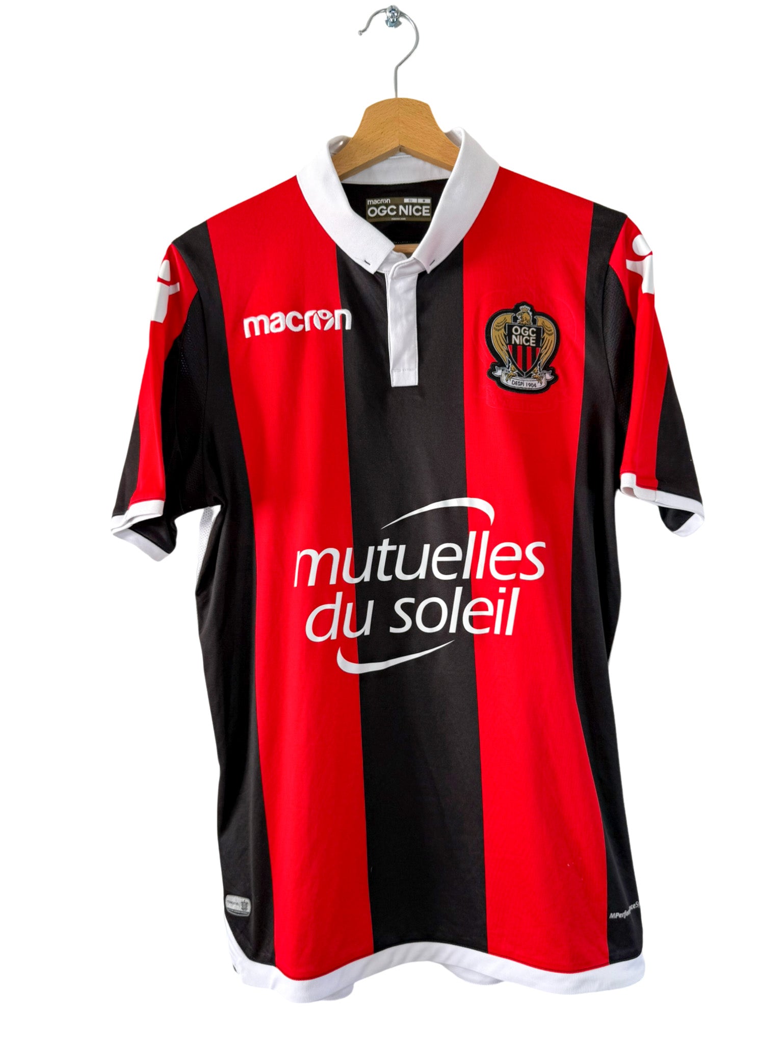 2018/2019 - Camiseta de local del OGC Nice [#20 Atal] Macron - Talla M