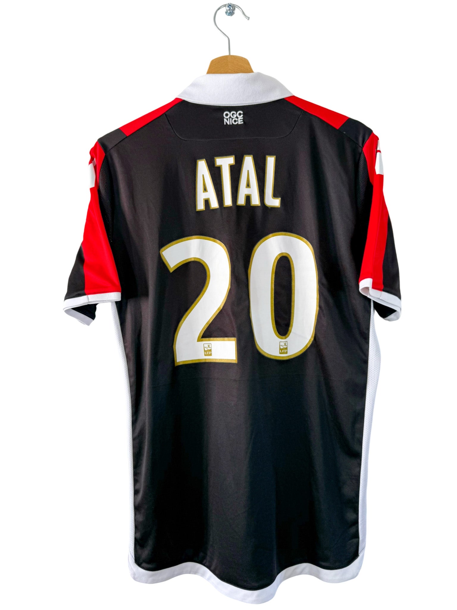 2018/2019 - Camiseta de local del OGC Nice [#20 Atal] Macron - Talla M