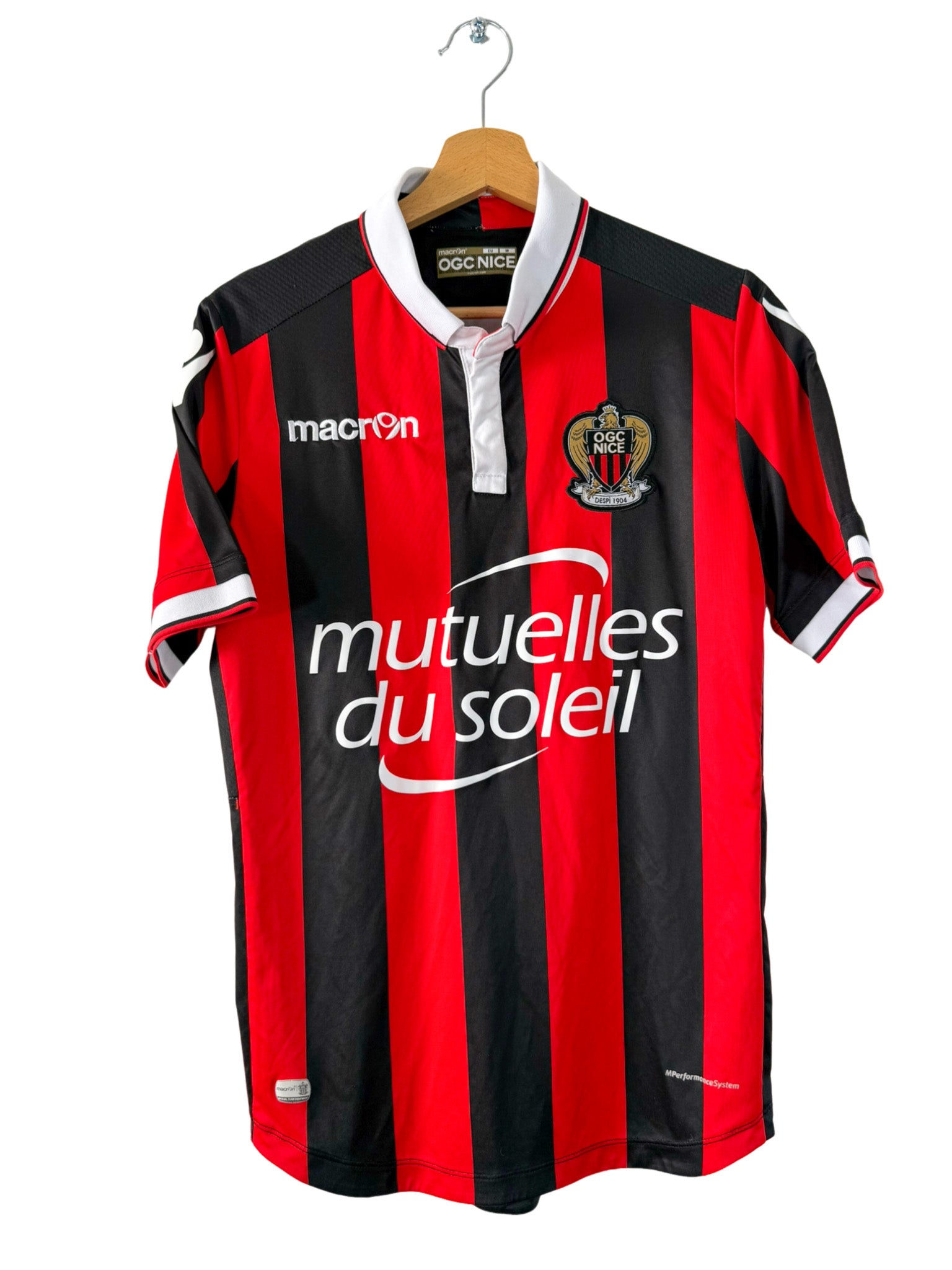 2016/2017 - Camiseta de local del OGC Nice [#9 Balotelli] Macron - Talla M