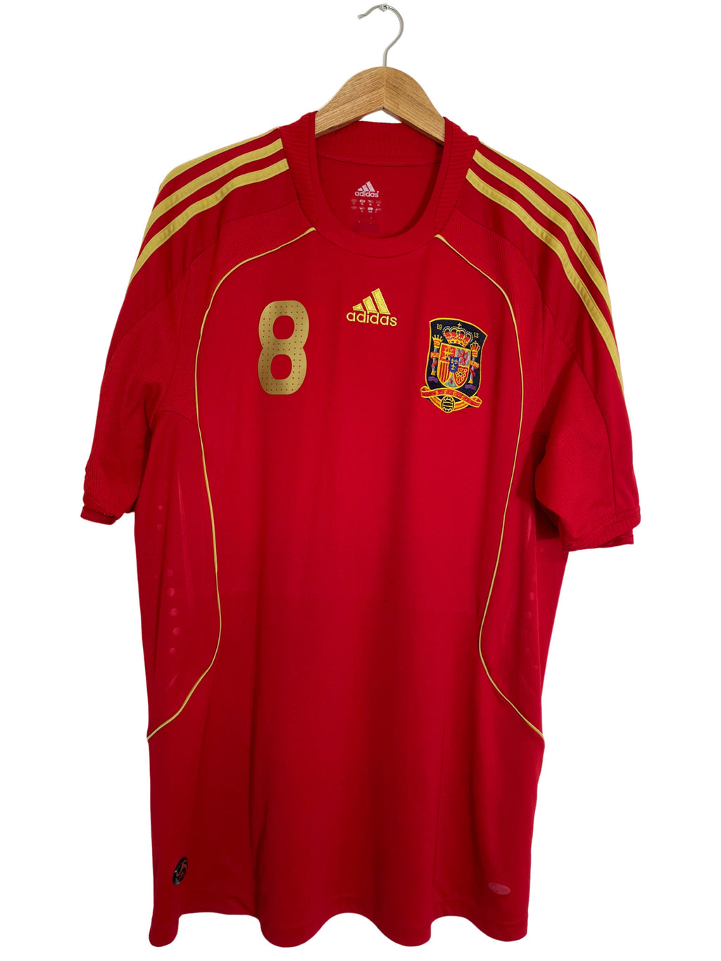 2008 – Maillot Espagne domicile [#8 Xavi] - XL