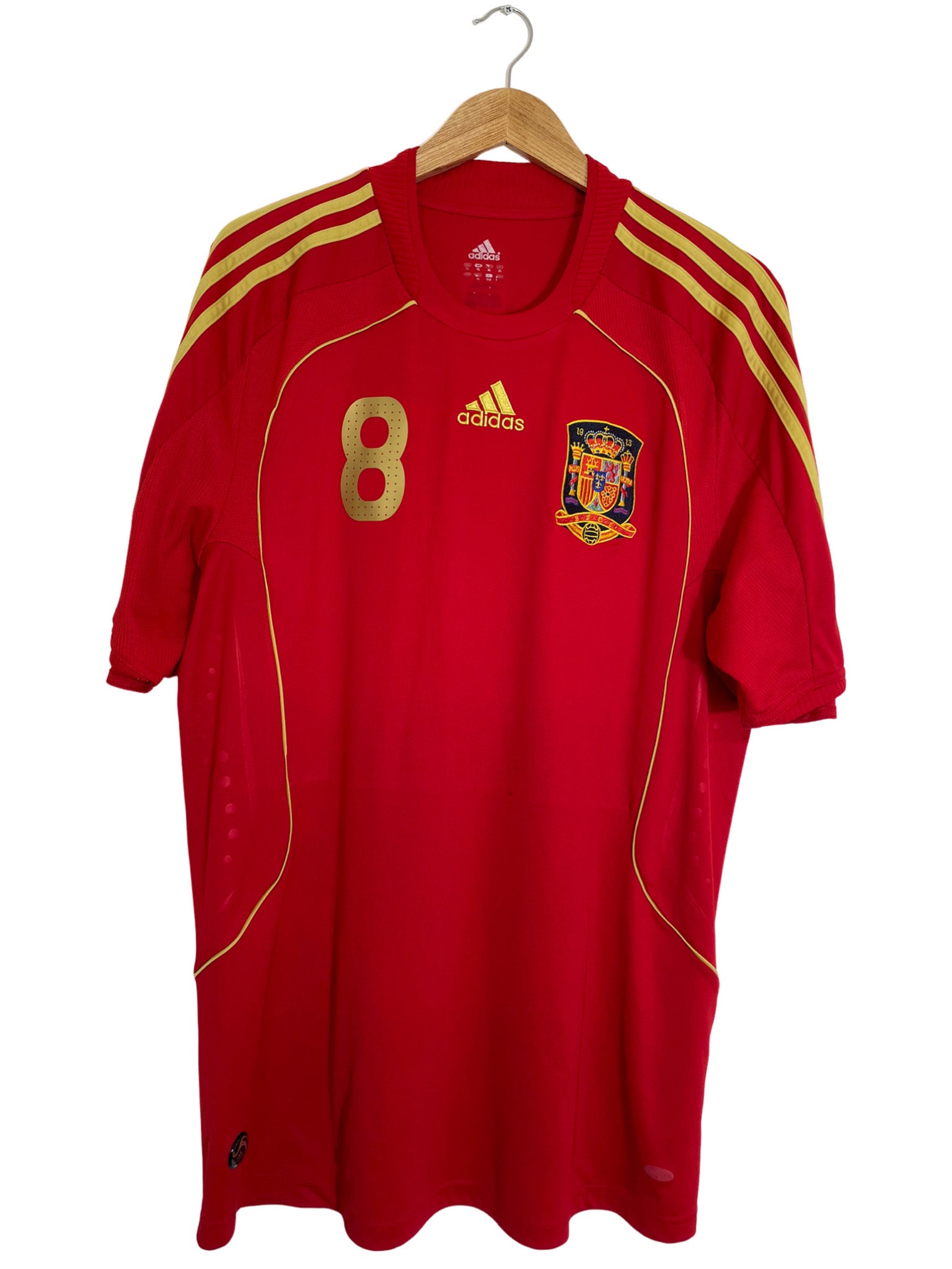 2008 – Maillot Espagne domicile [#8 Xavi] - XL