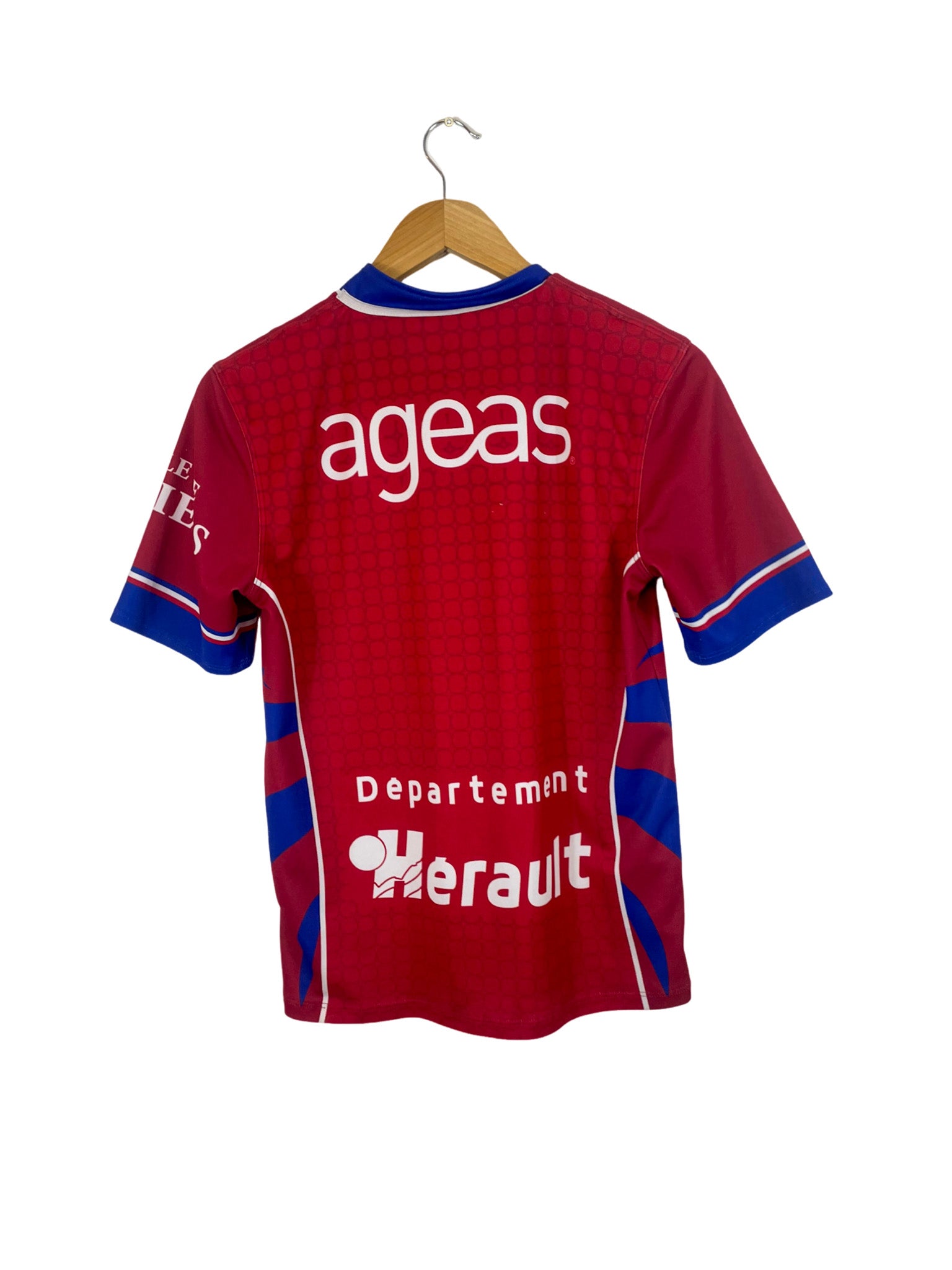 2014/2015 – Maillot AS Béziers Hérault Rugby domicile – S