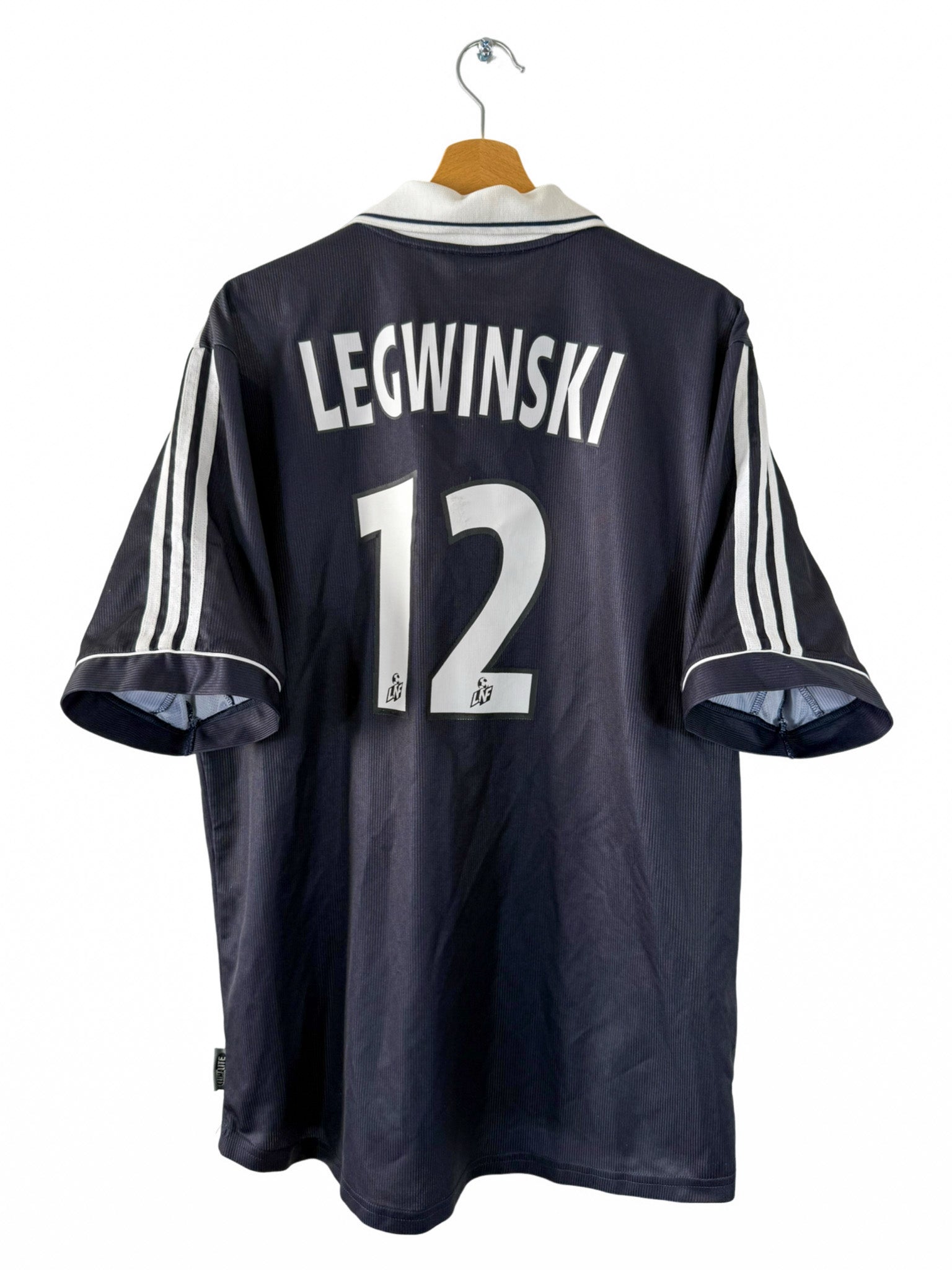 2000/2001 - Bordeaux home shirt [#12 Legwinski] - L