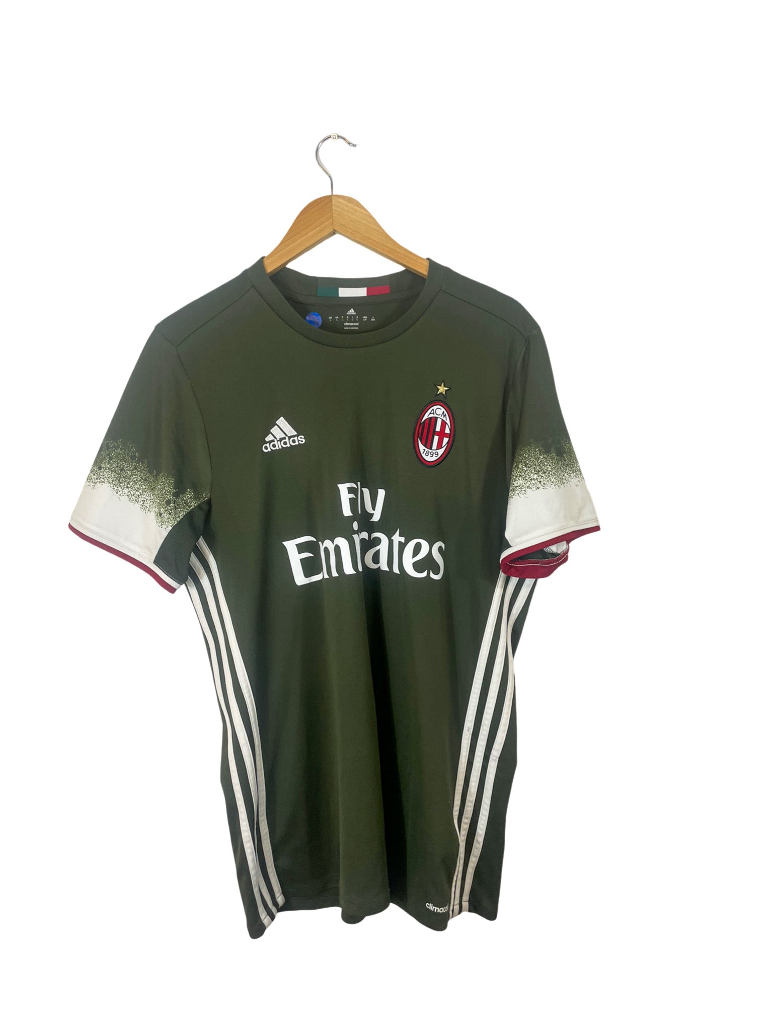 2014/2015 Maillot AC Milan third [#70 Bacca] Adidas - L