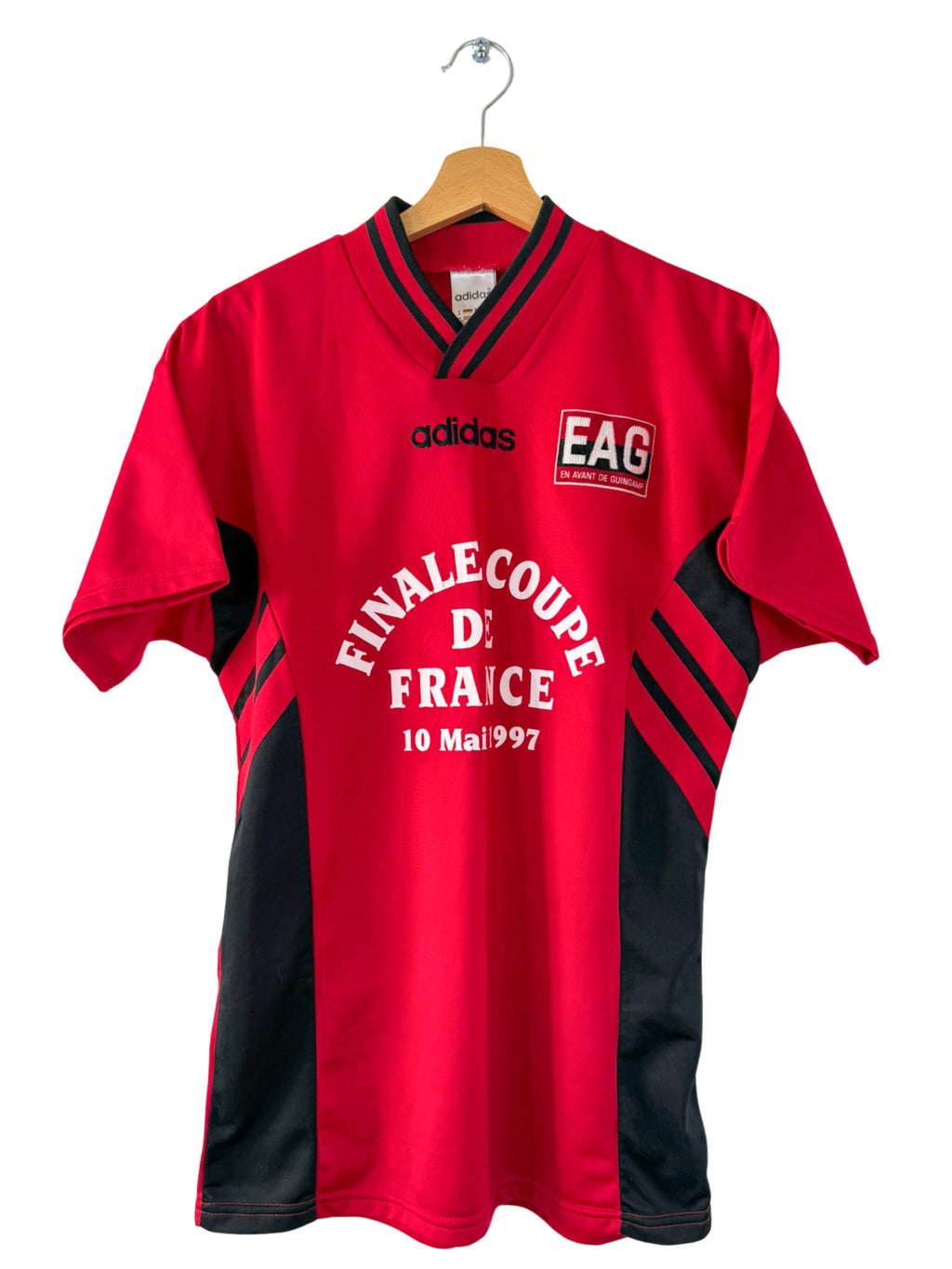 1996/1997 – Maillot En Avant Guingamp édition Finale Coupe de France Adidas - S