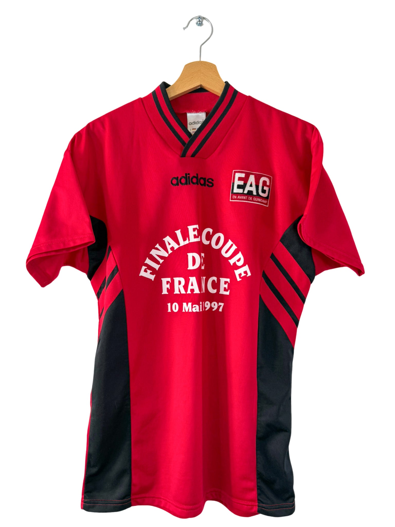 1996/1997 – Maillot En Avant Guingamp édition Finale Coupe de France Adidas - S