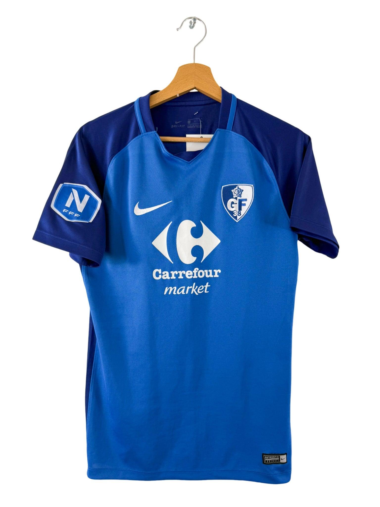 2017/2018 – Camiseta local Nike del Grenoble Foot 38 – Talla S