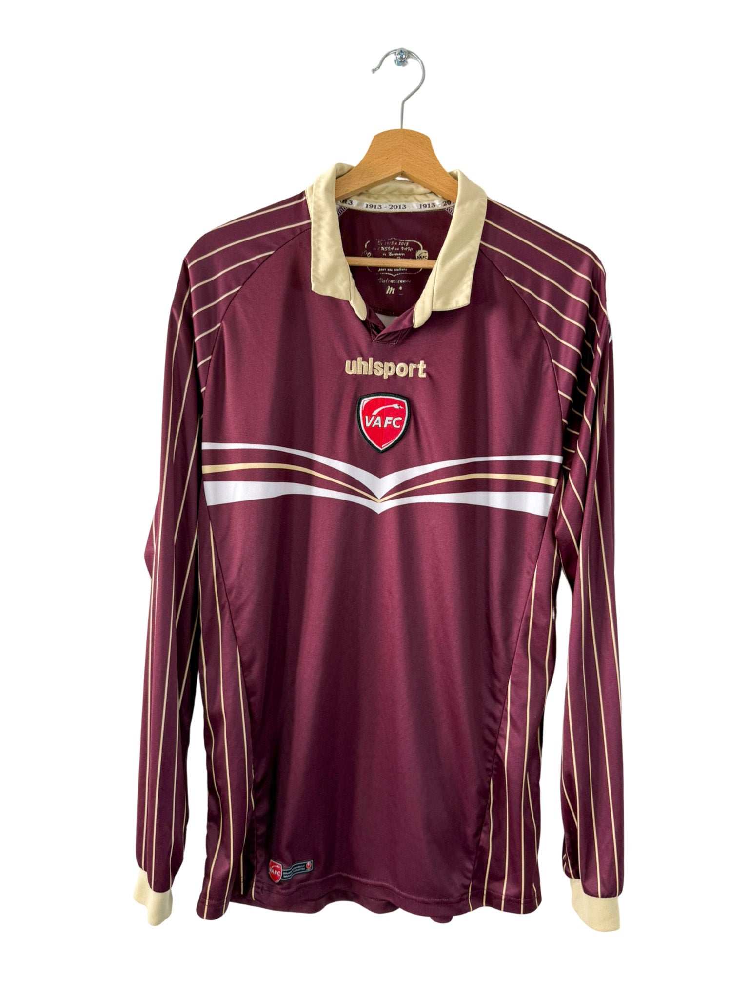 2012/2013 - Camiseta visitante del Uhlsport Valenciennes FC *Manga larga* - Talla M