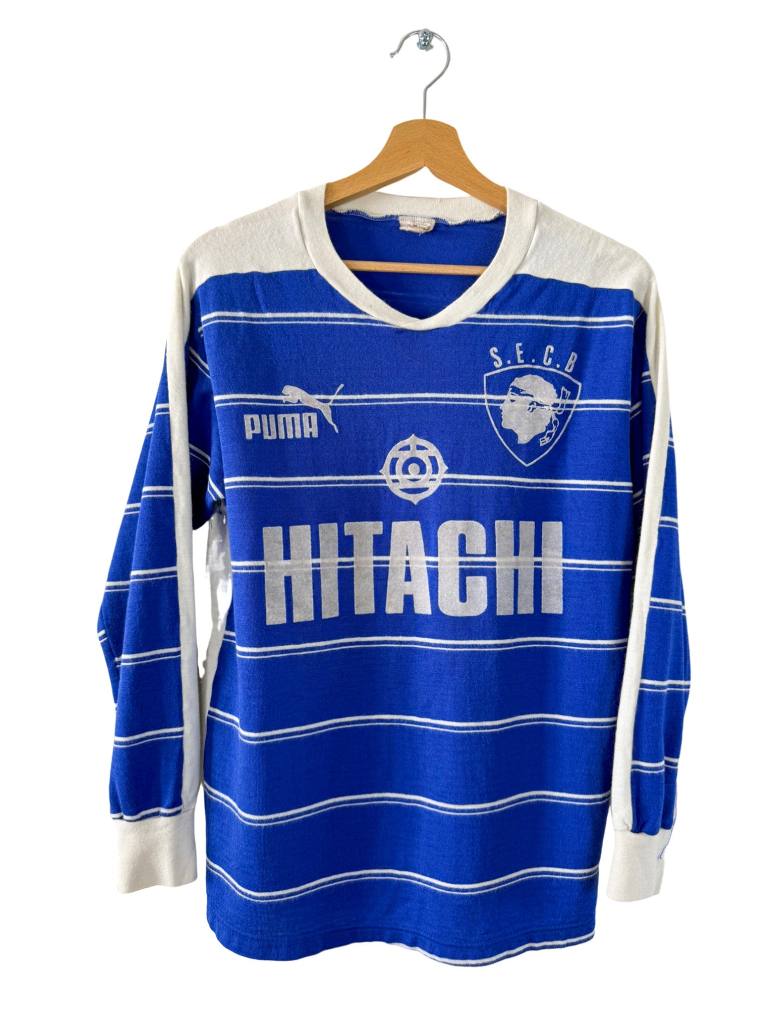 1982/1983 - Maillot SC Bastia domicile *Manches Longues* - S