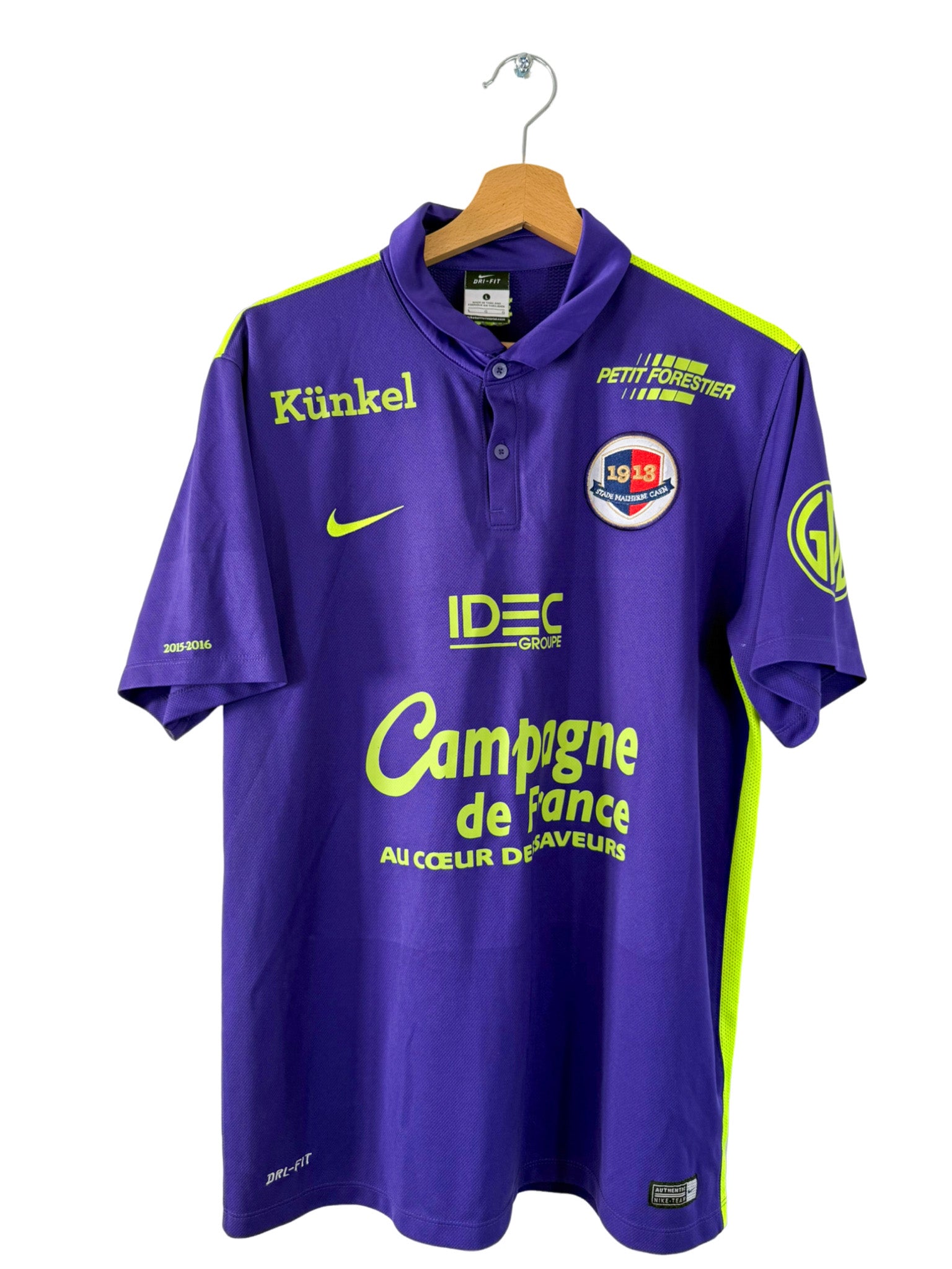 2015/2016 - Camiseta visitante SM Caen [#9 Delort] Nike - Talla L