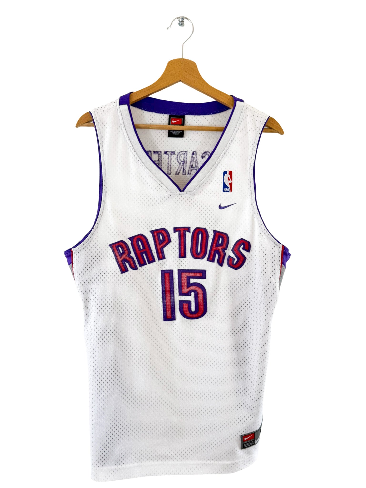 1998/1999 - Maillot Basket Toronto Raptors extérieur [#15 Carter] - L