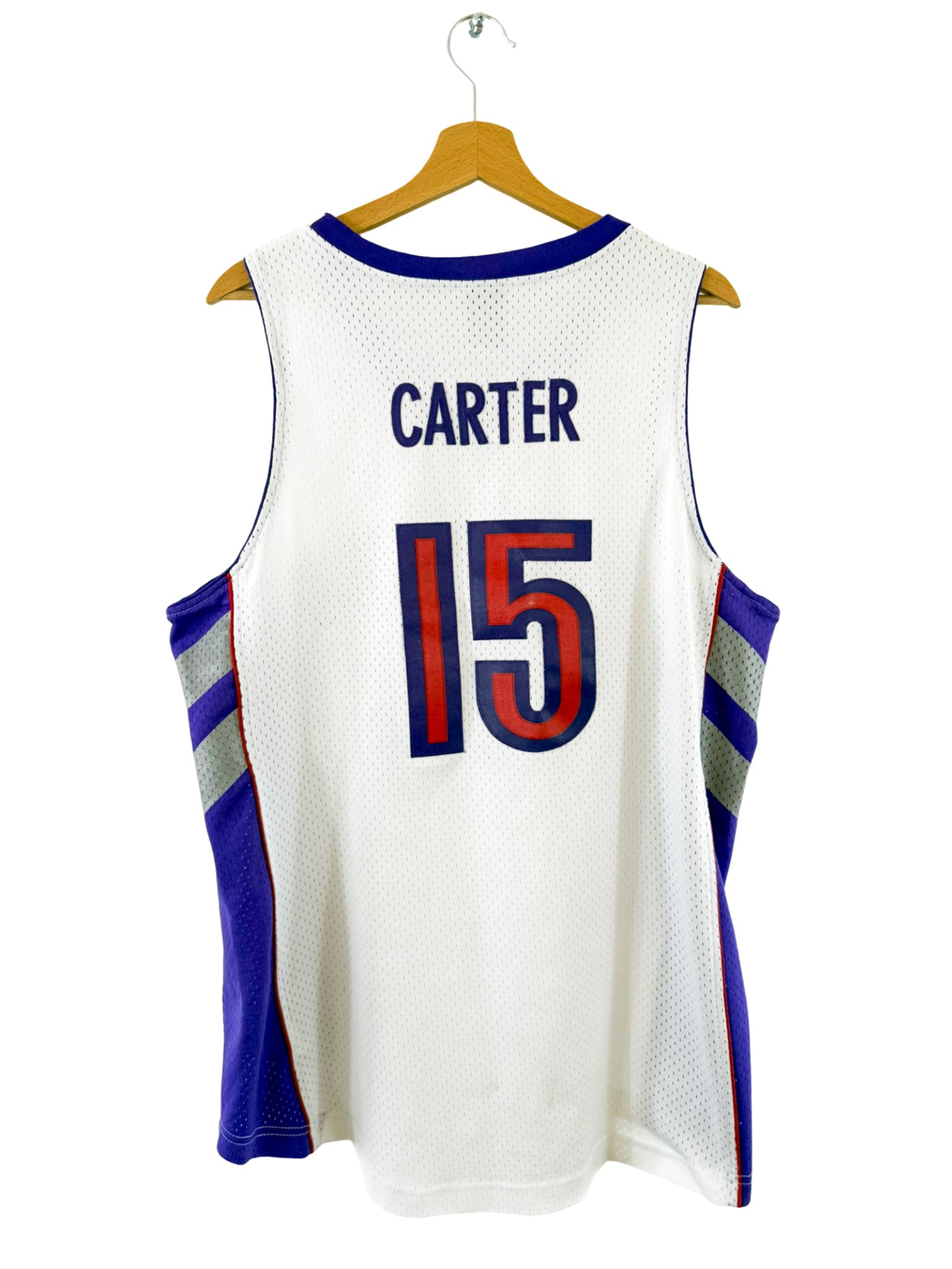 1998/1999 - Maillot Basket Toronto Raptors extérieur [#15 Carter] - L