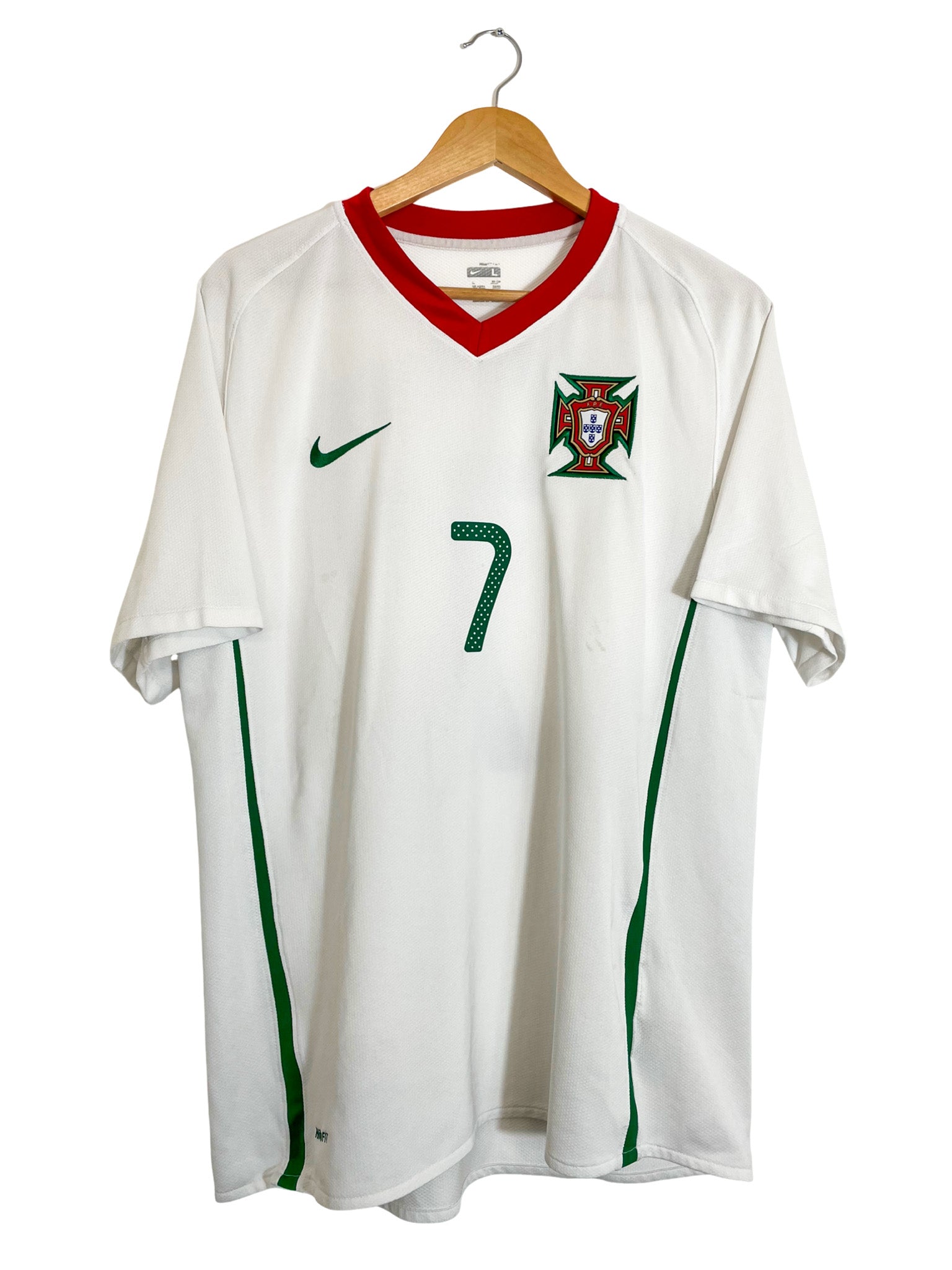 2008 – Maillot Portugal extérieur [#7 Ronaldo] - Taille L