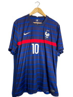 2020 – France National Team Home Jersey [#10 Mbappé] - Size XL