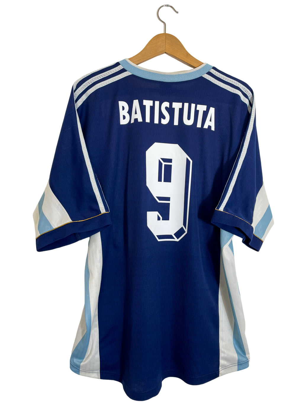 1998 – Maillot Argentine extérieur [#9 Batistuta] - Taille XL