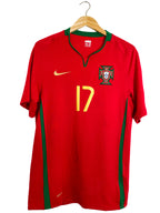 2008 – Portugal Home Shirt [#17 Quaresma] - Size M