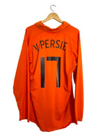 2006 - Camiseta local de Países Bajos [#17 Van Persie] *Mangas largas* - 2XL