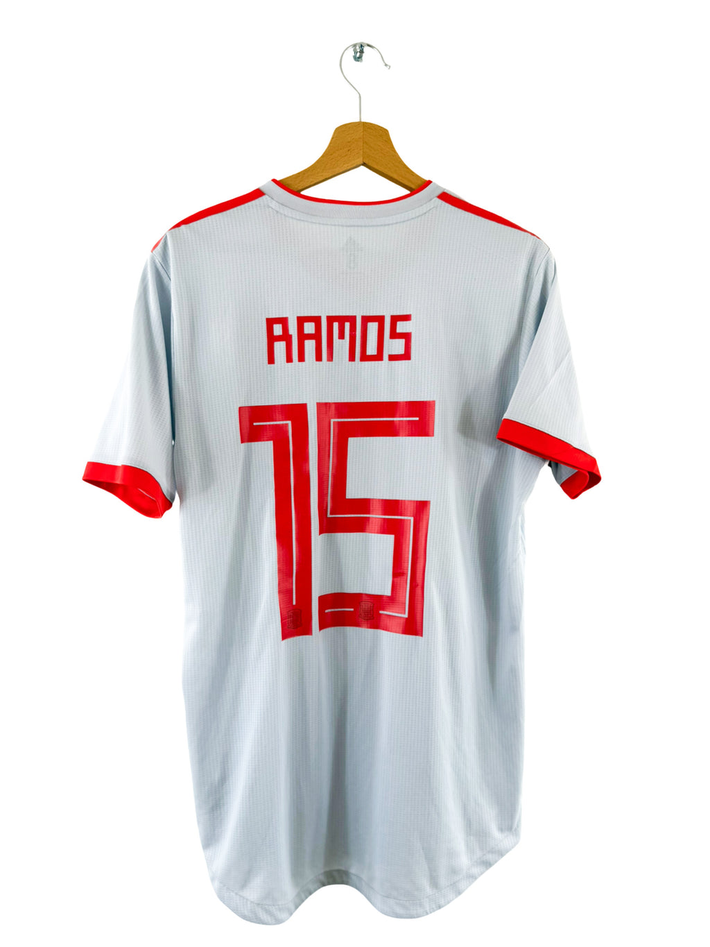 2018 - Maillot Espagne extérieur [#15 Ramos] *Pro* - M