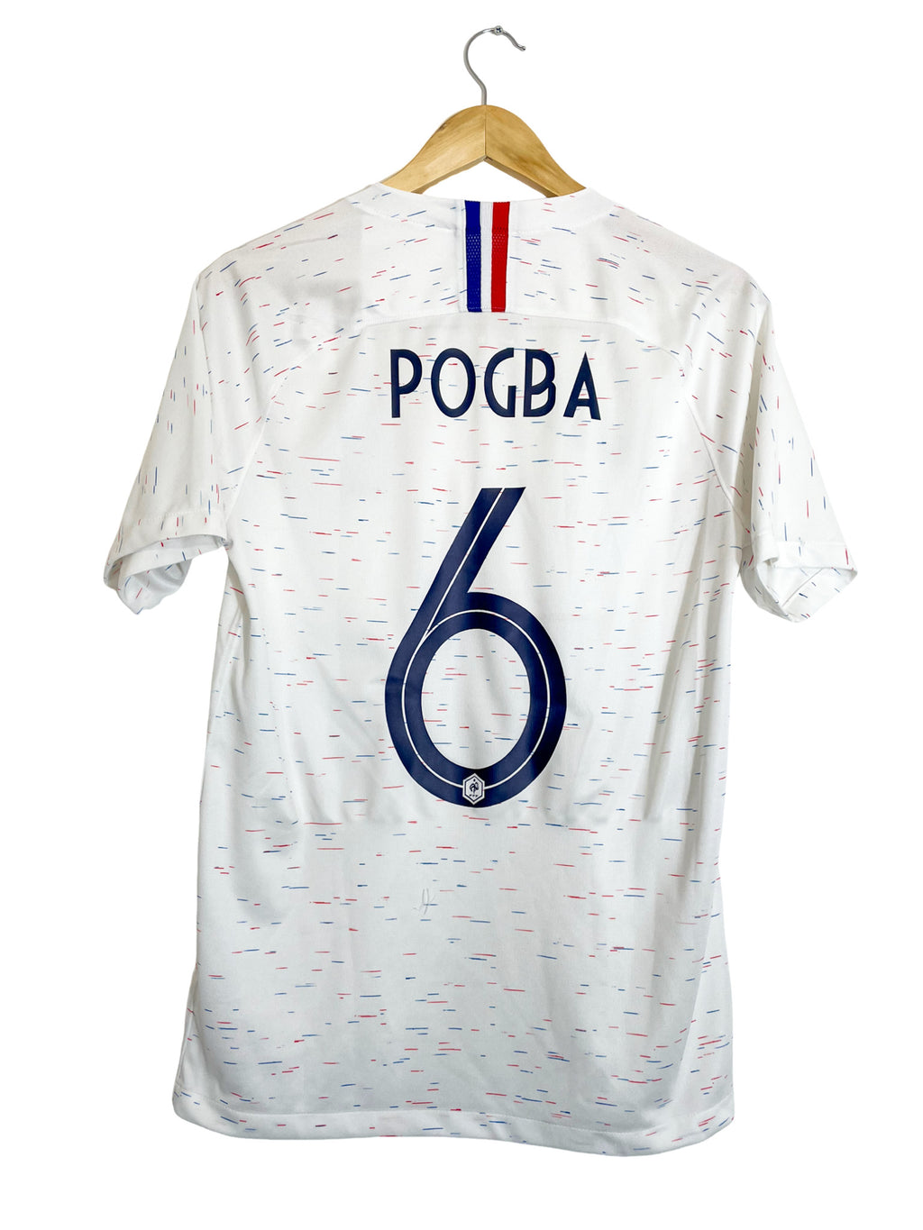 2018 – France National Team Away Jersey [#6 Pogba] - Size S