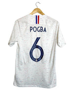 2018 – France National Team Away Jersey [#6 Pogba] - Size S