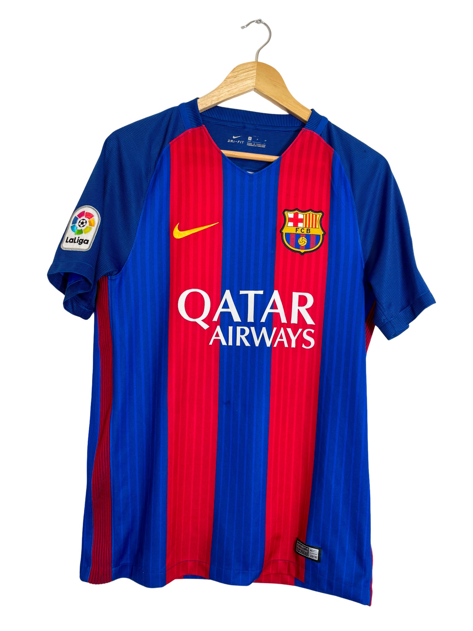 2016/2017 – FC Barcelona Home Shirt [#9 Suárez] - Size S – Vista