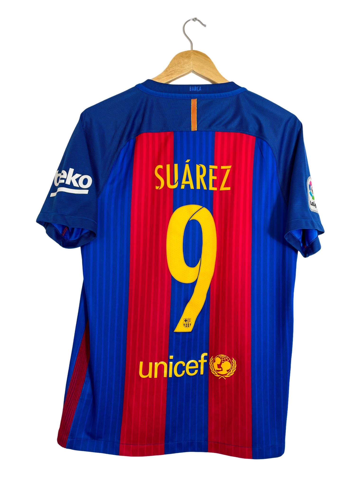 2016/2017 – Maillot FC Barcelone domicile [#9 Suárez] - Taille S