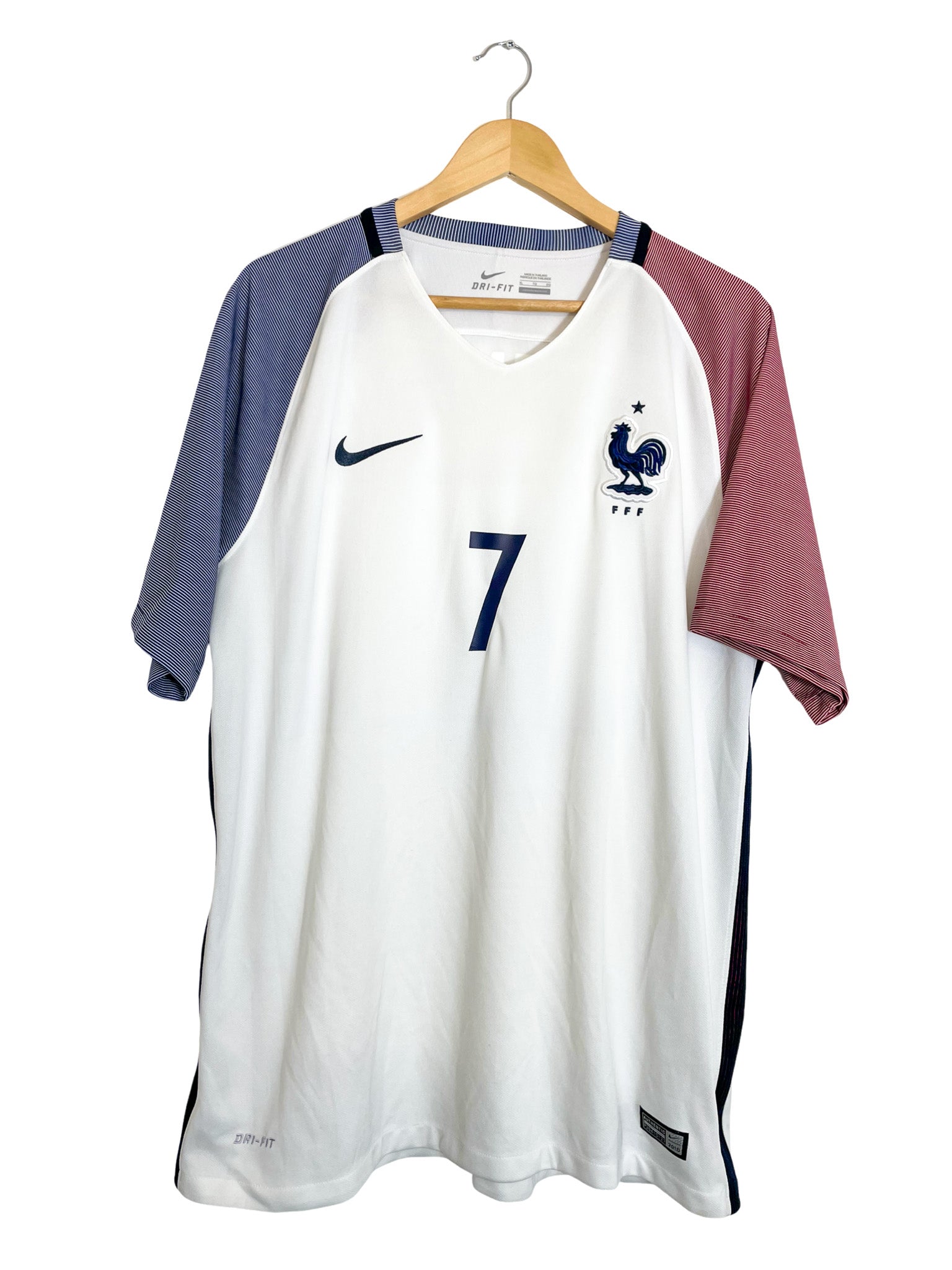 2016 – Maillot Équipe de France extérieur [#7 Griezmann] - Taille XL
