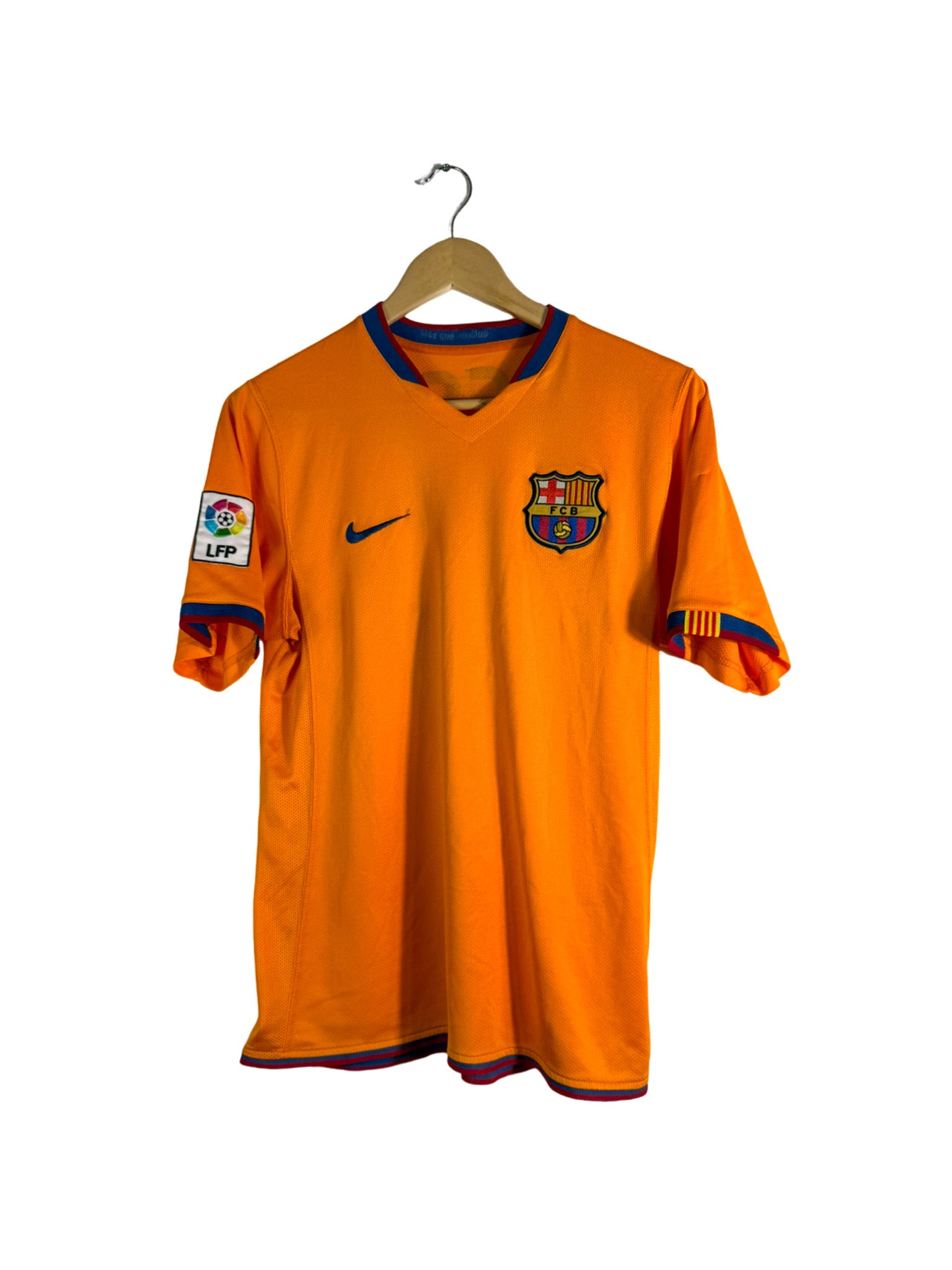 2006/2007 Maillot FC Barcelone extérieur [#19 Messi] Nike - Taille S