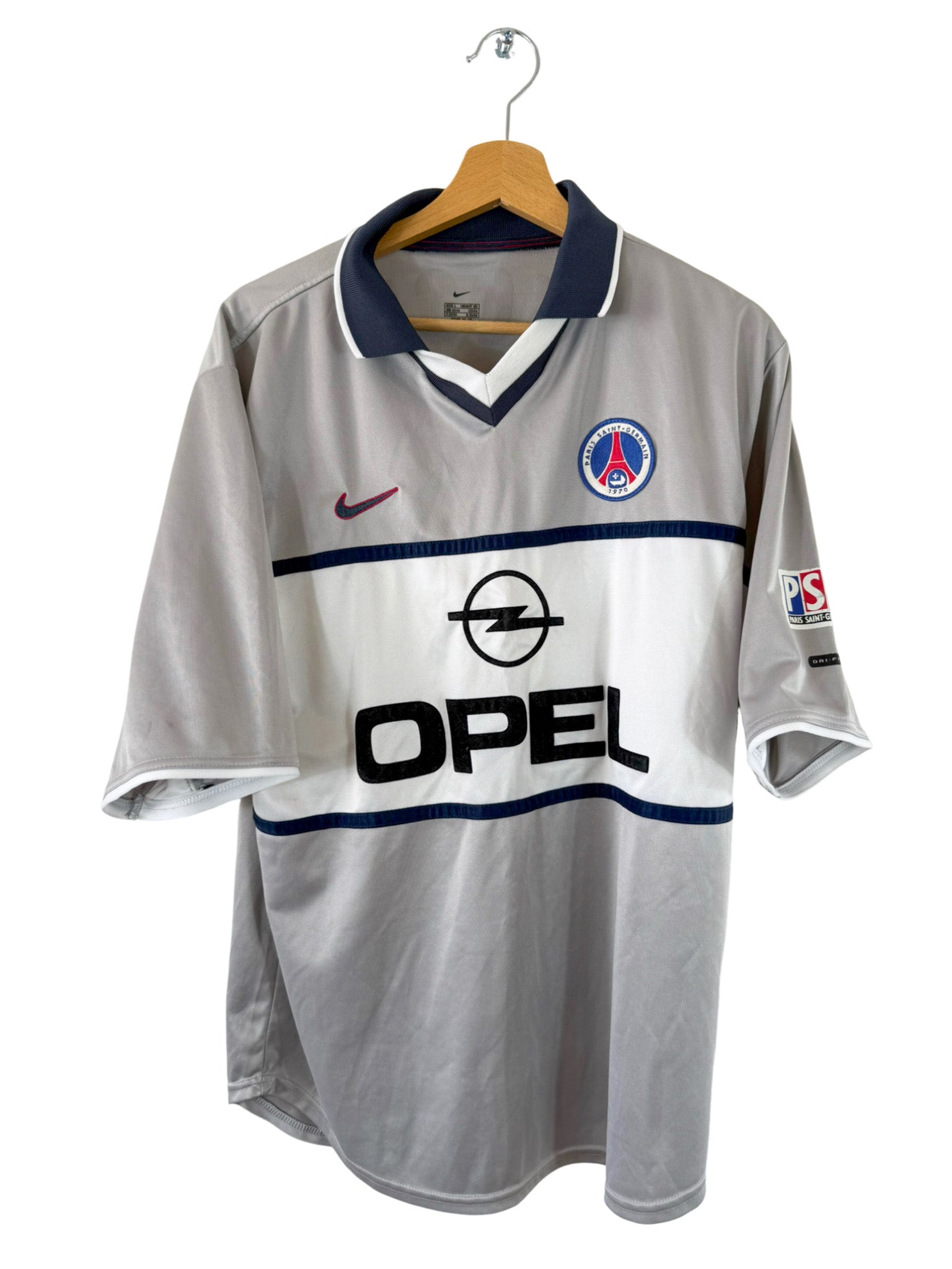 2002/2003 - Camiseta de visitante del PSG [#10 Okocha] Nike - Talla L