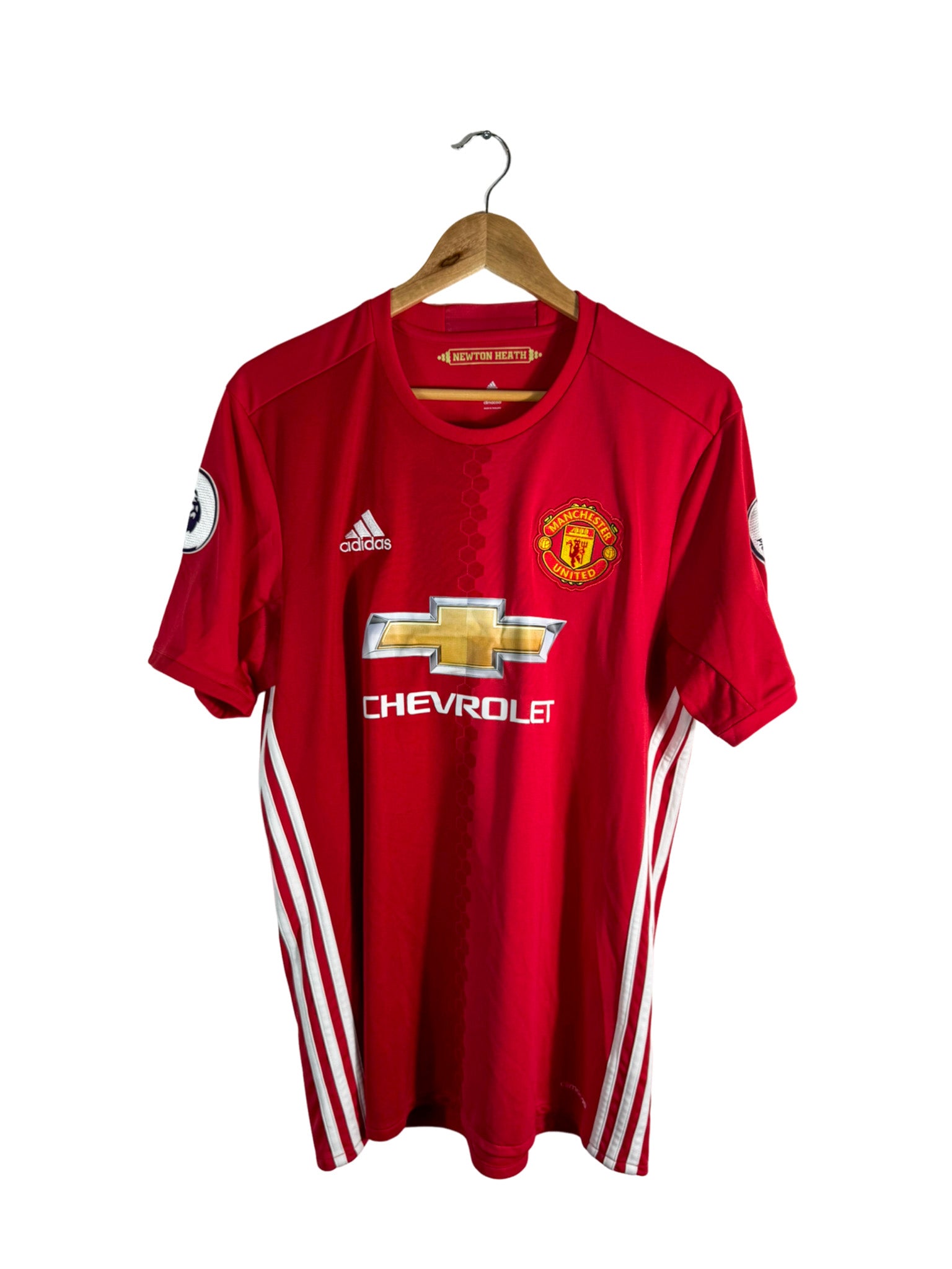 2017/2018 – Maillot Manchester United domicile [#9 Ibrahimović] Adidas - L