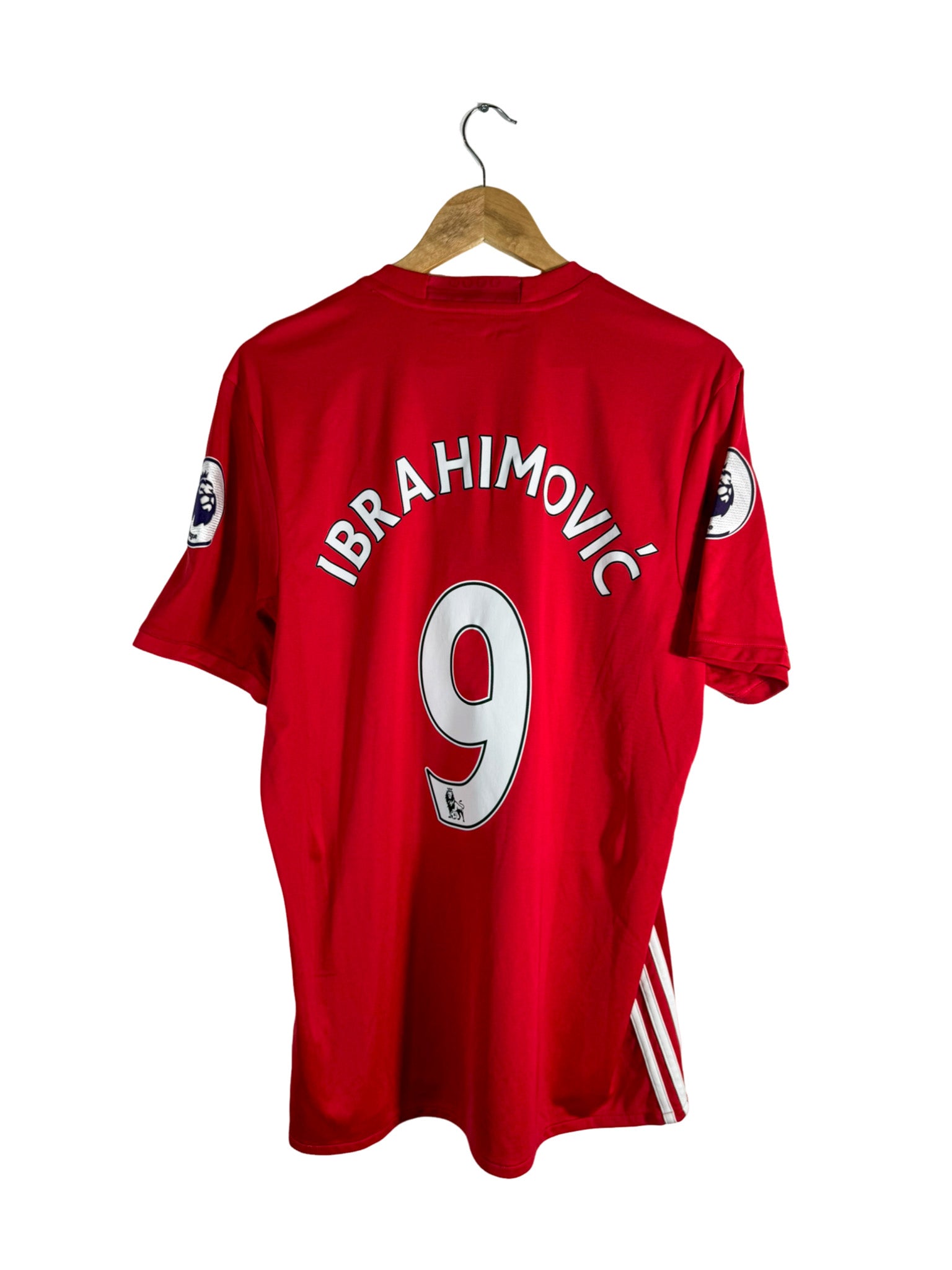 2017/2018 – Maillot Manchester United domicile [#9 Ibrahimović] Adidas - L