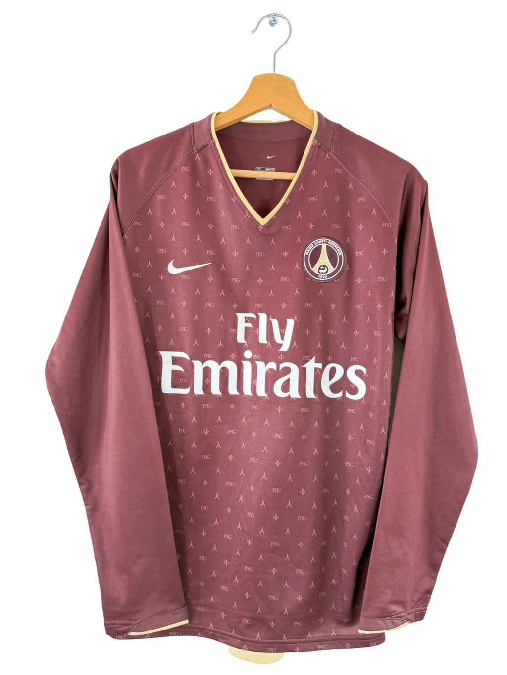 2006/2007 - Maillot PSG extérieur [#21 Rodriguez] *Manches Longues* - S