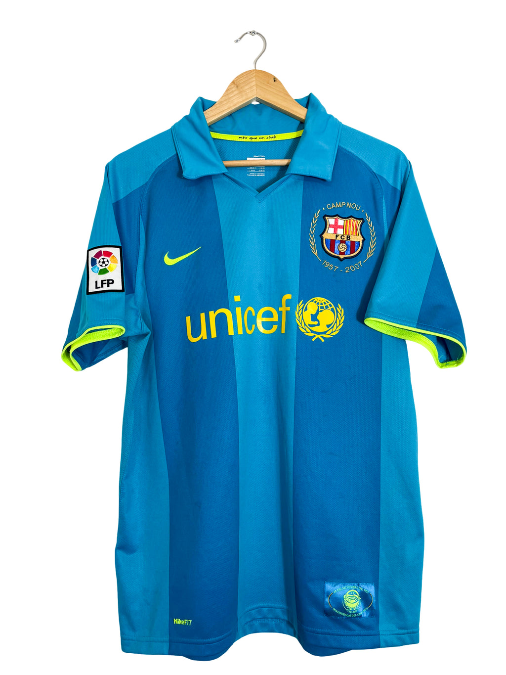 Maillot FC Barcelone  2007/09 extérieur [#19 MESSI] - M