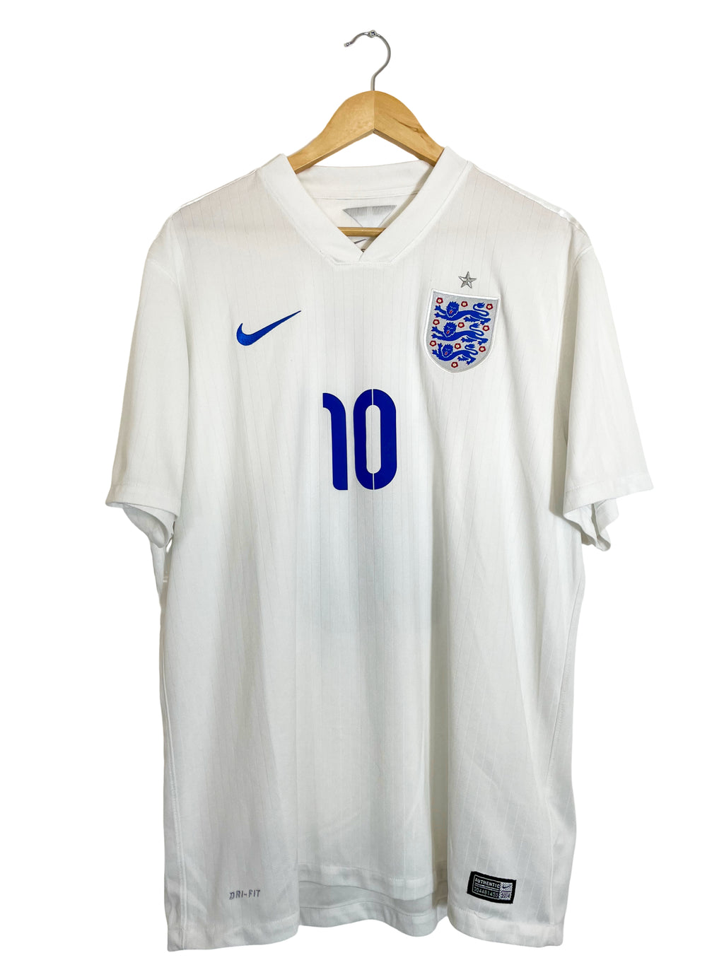 2014/2015 – England Home Shirt [#10 ROONEY] - XL