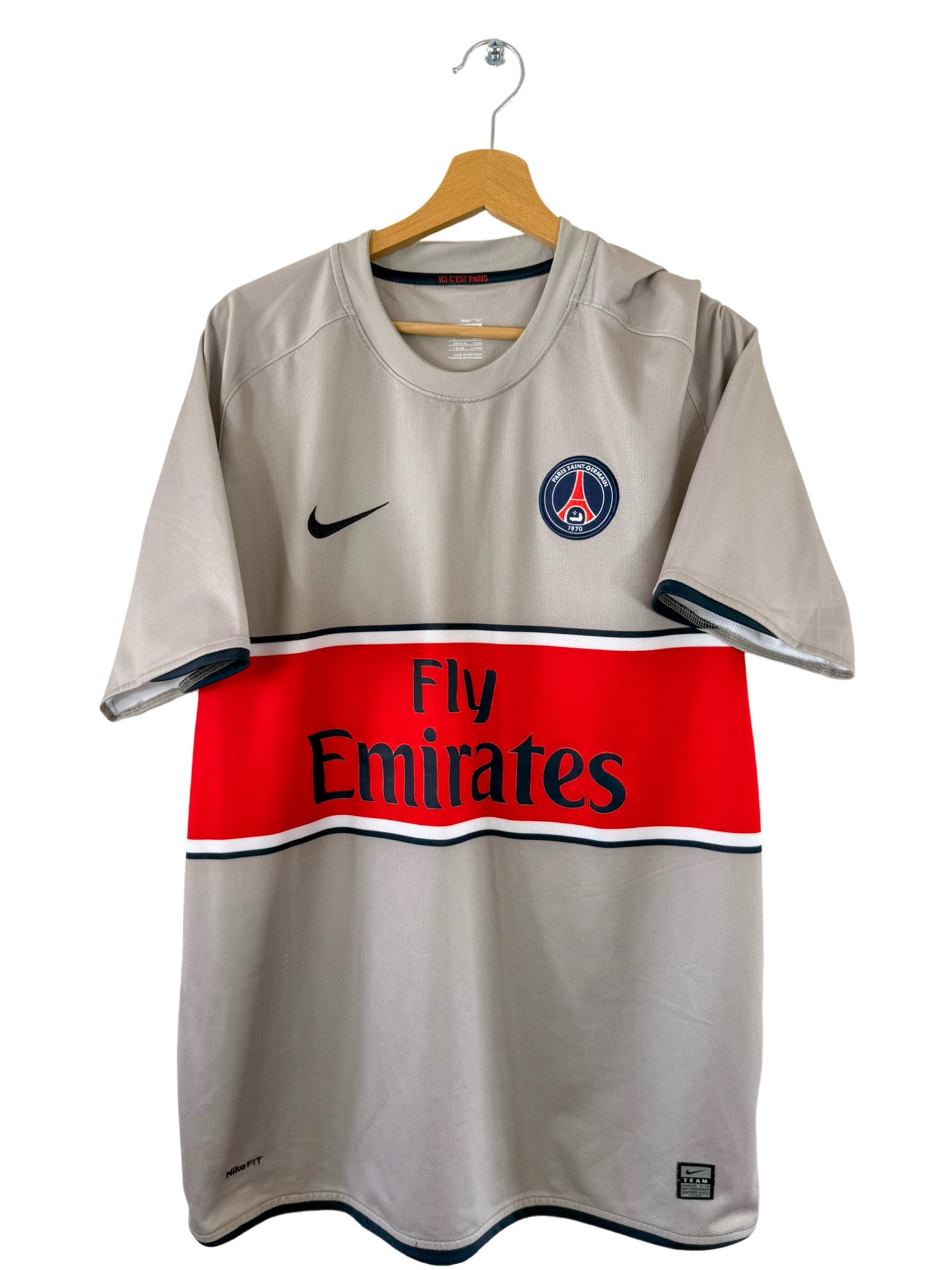 2008/2009 - Camiseta visitante del PSG Nike - Talla L