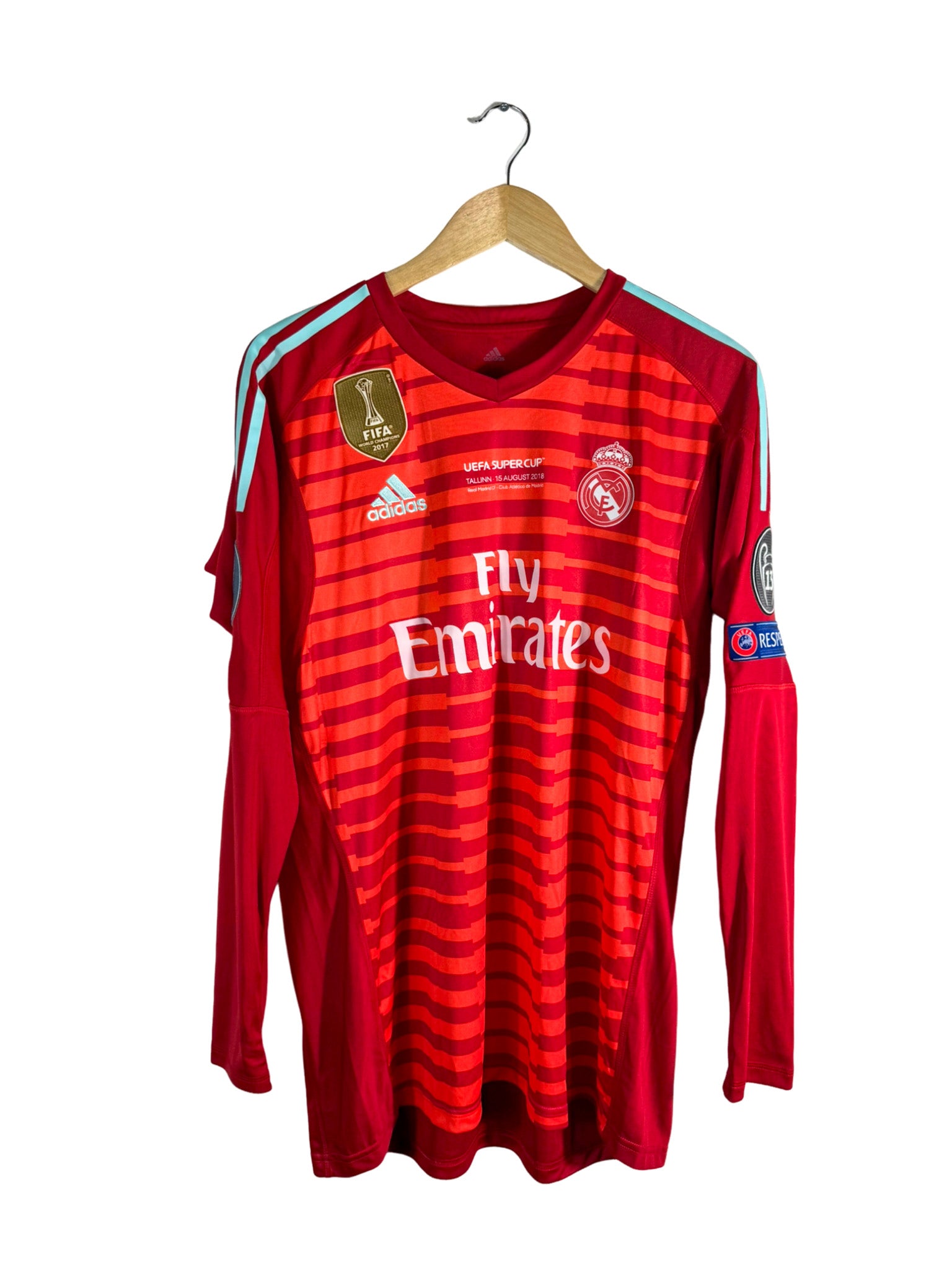 2017/2018 – Maillot Real Madrid gardien [#1 Navas] Adidas - L