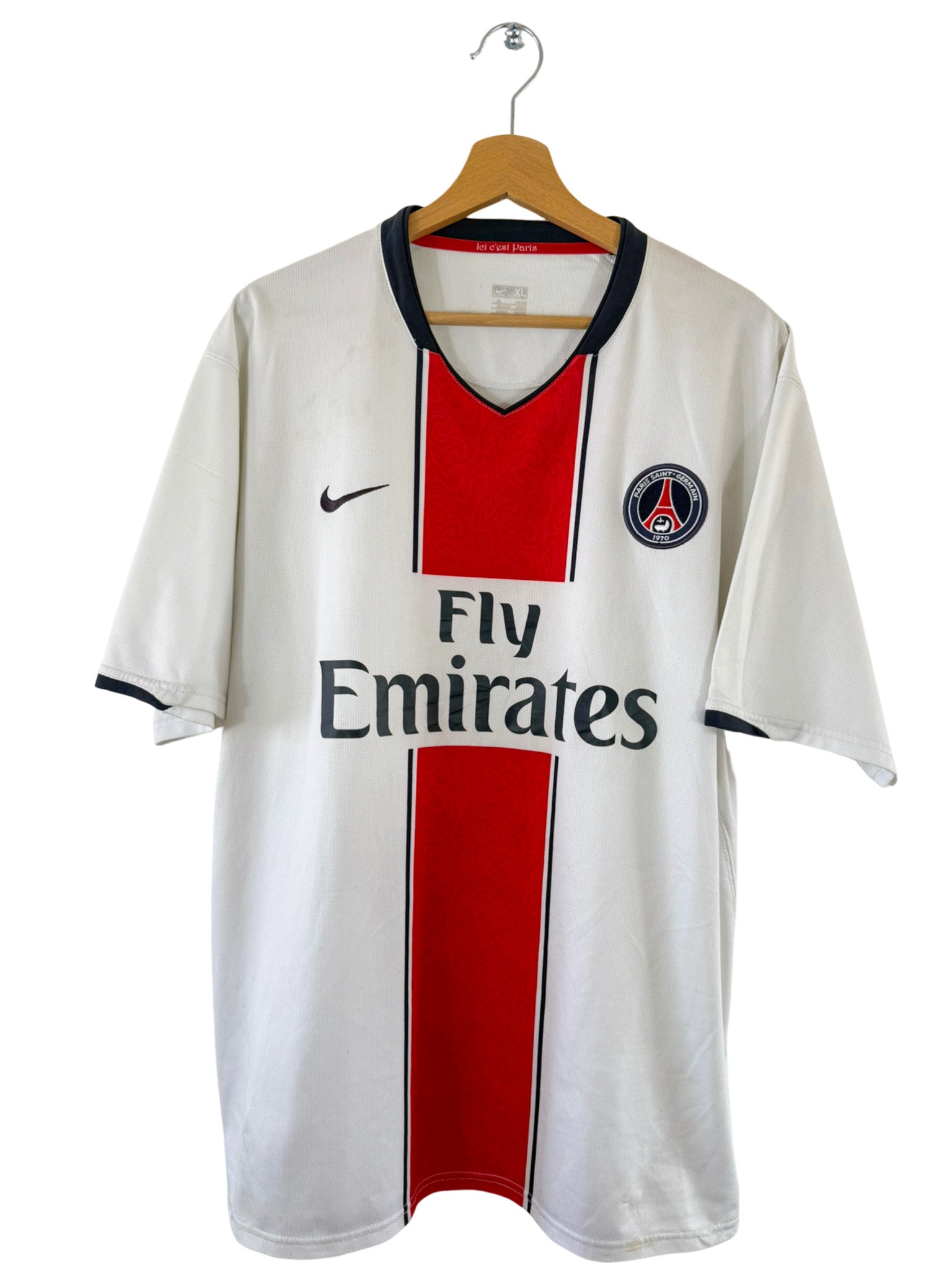 2008/2009 - Camiseta visitante del PSG [#9 Pauleta] Nike - Talla XL
