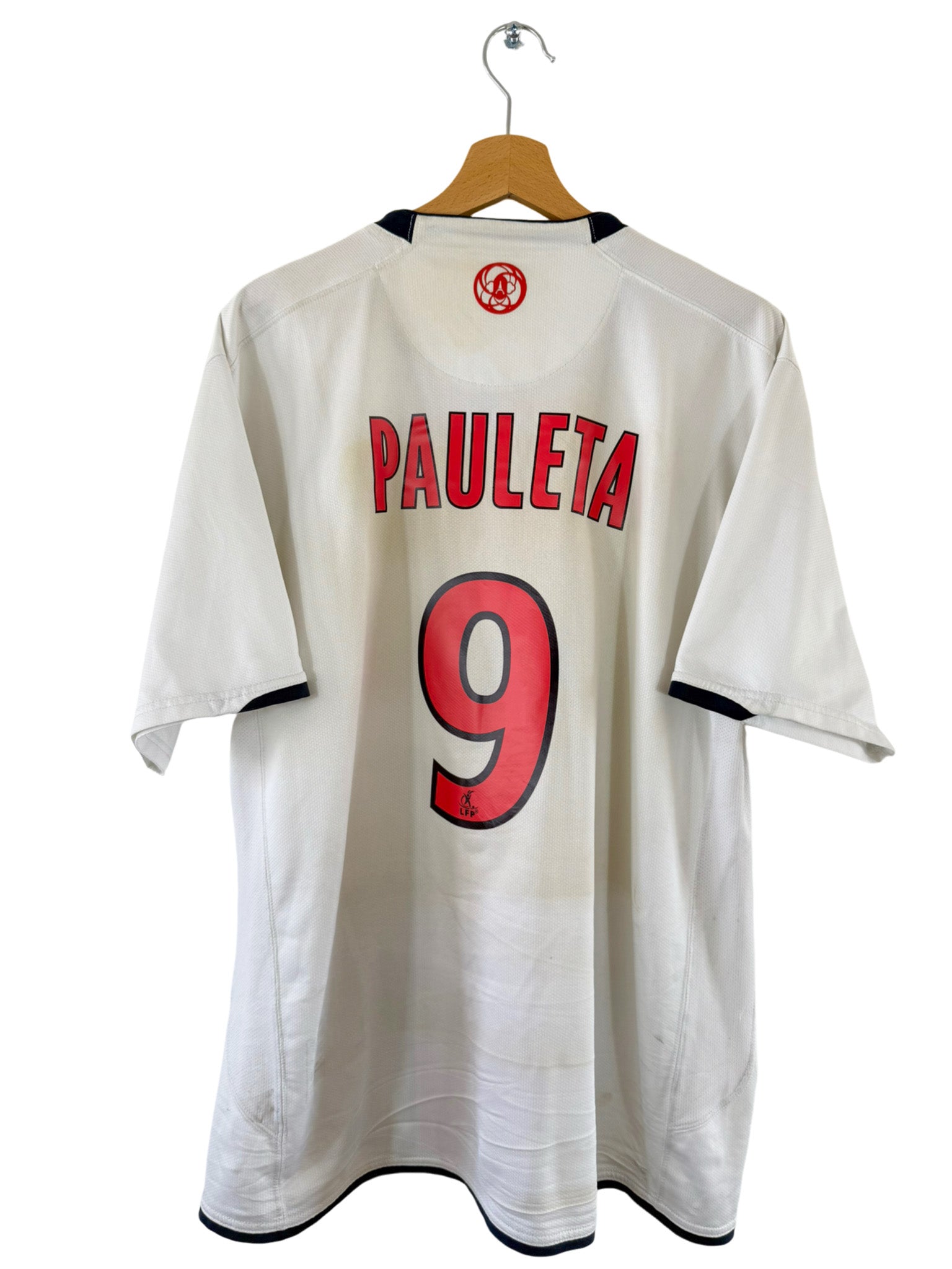 2008/2009 - Camiseta visitante del PSG [#9 Pauleta] Nike - Talla XL
